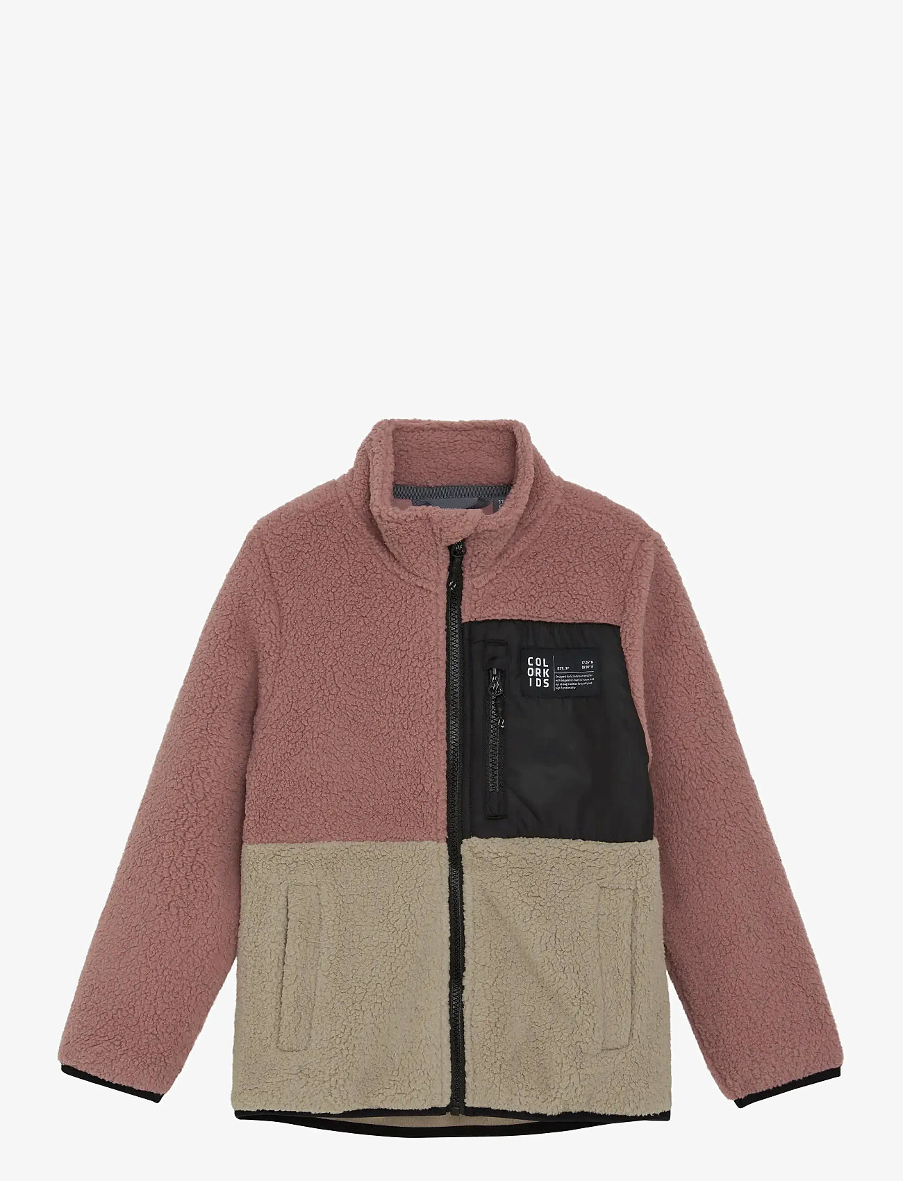 Color Kids - Fleece Jacket - isolerede jakker - woodrose - 0