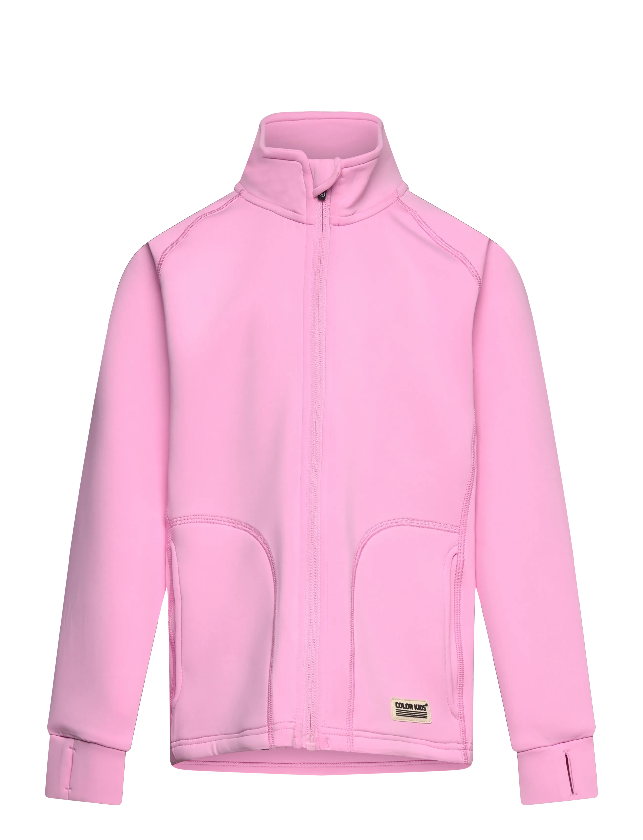 Color Kids Fleece Jacket Brushed Inside, 164, Oberbekleidung, Rosa - Jackets, Kinder