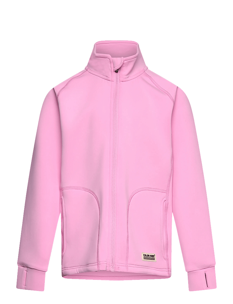 Color Kids - Fleece Jacket - Brushed inside - isolerede jakker - bonbon - 0