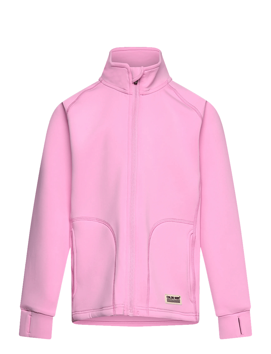 Color Kids - Fleece Jacket - Brushed inside - isolierte jacken - bonbon - 0