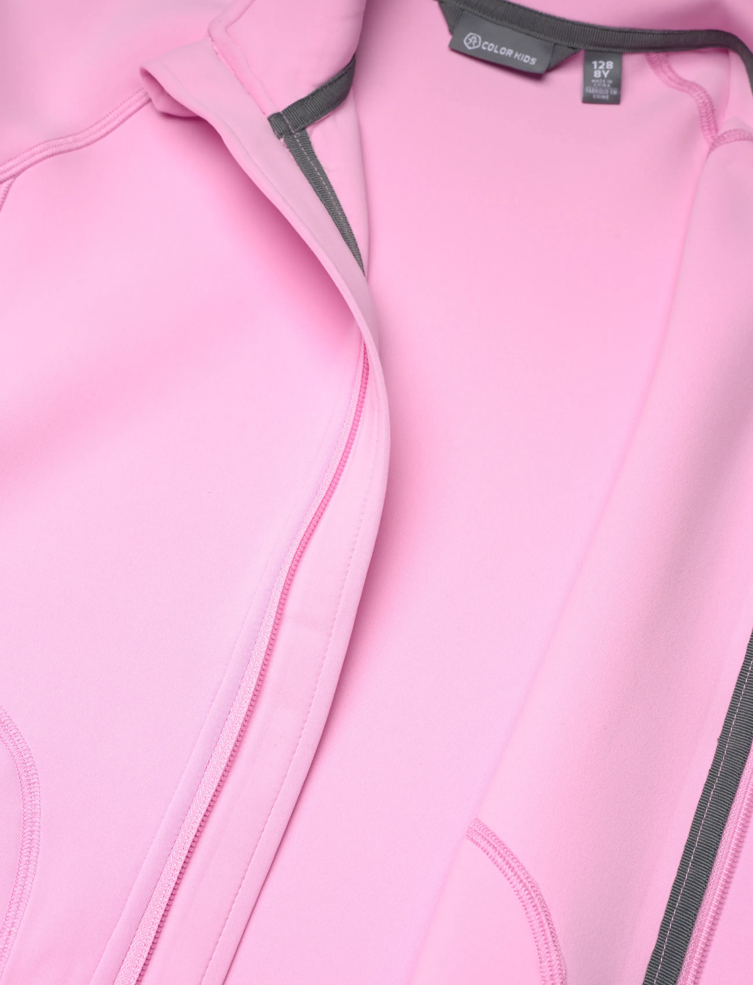 Color Kids - Fleece Jacket - Brushed inside - efterårsjakker - bonbon - 4