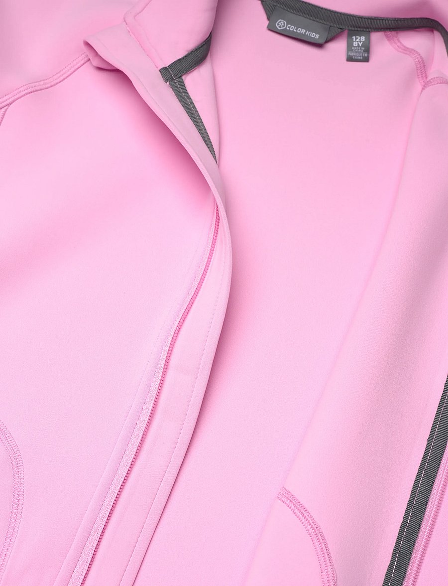 Color Kids - Fleece Jacket - Brushed inside - isolierte jacken - bonbon - 4