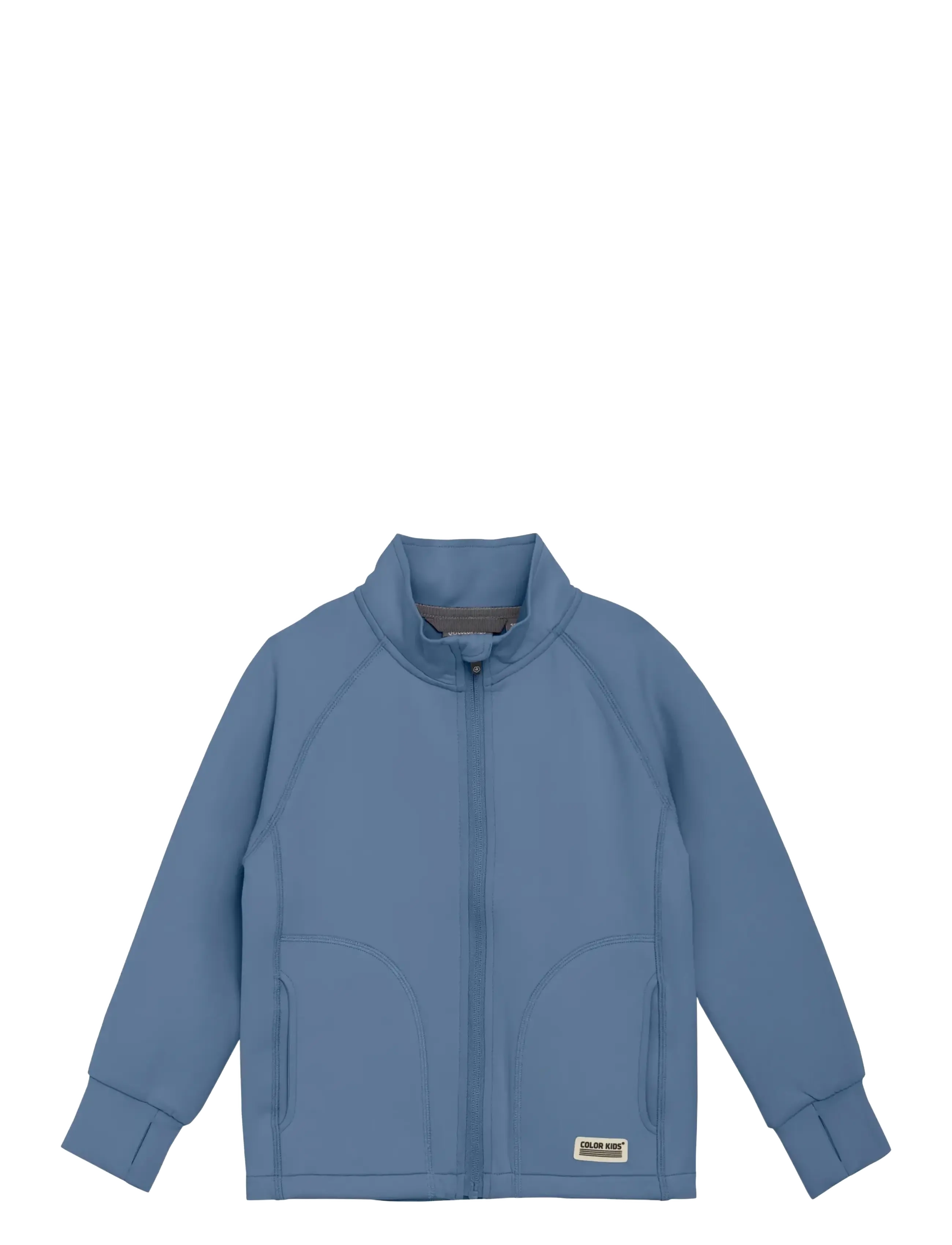 Color Kids Fleece Jacket Brushed Inside, 92, Oberbekleidung, Blau - Jackets, Kinder