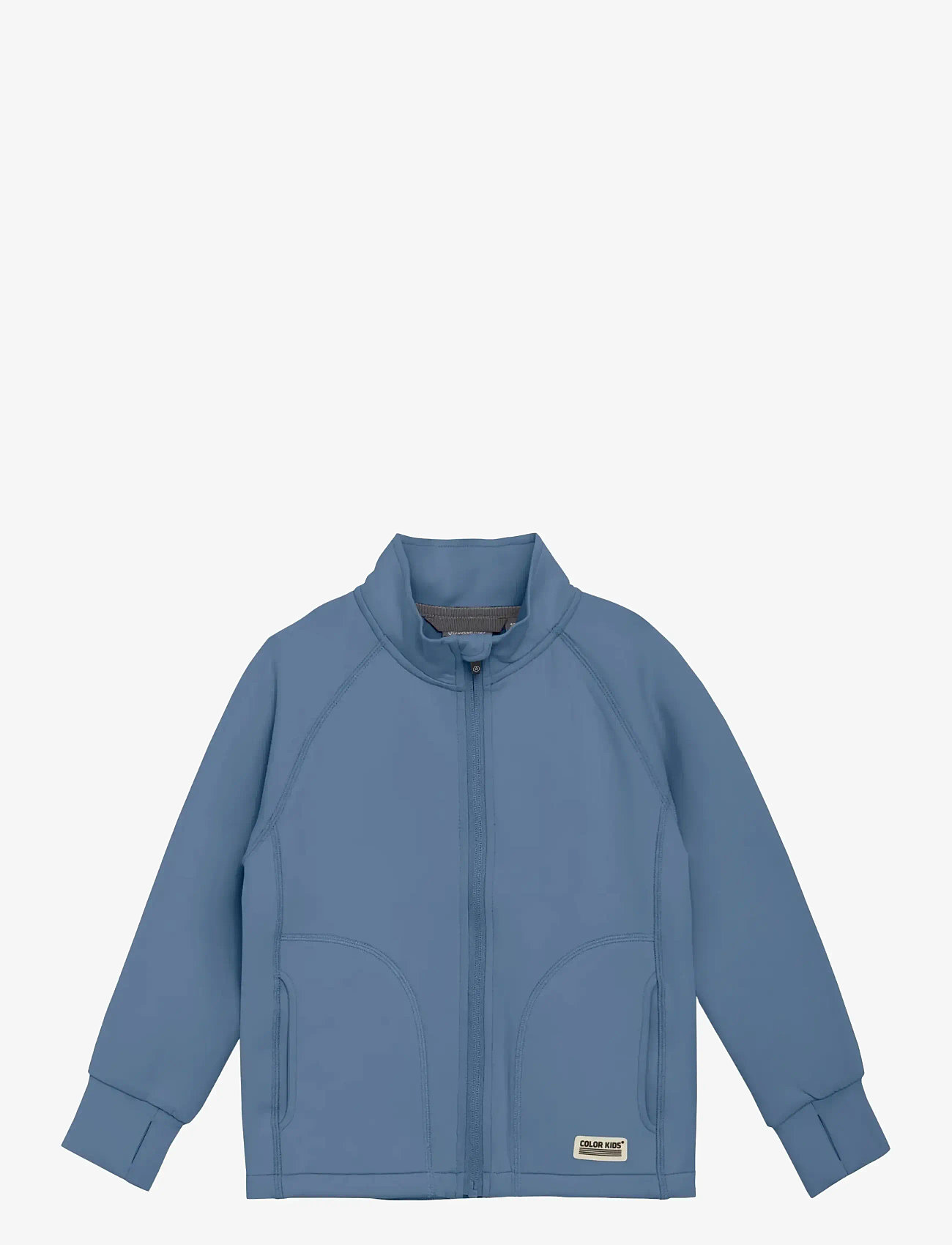 Color Kids - Fleece Jacket - Brushed inside - efterårsjakker - coronet blue - 0