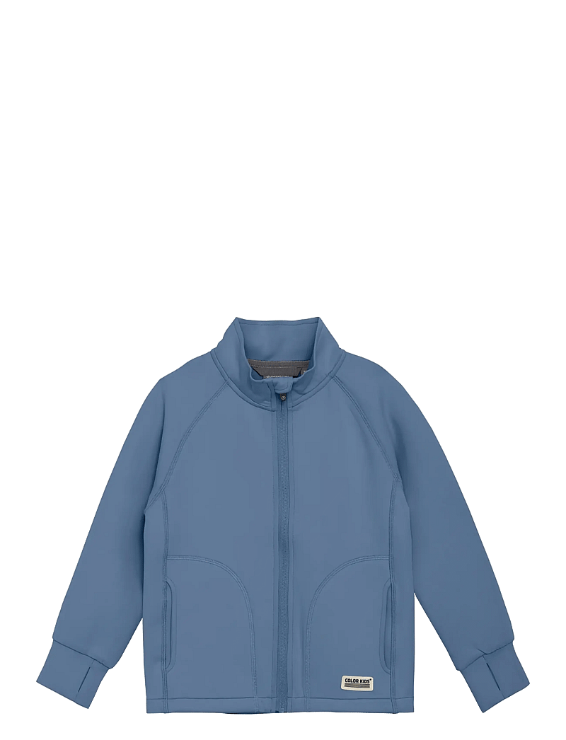 Color Kids - Fleece Jacket - Brushed inside - paksud joped - coronet blue - 0