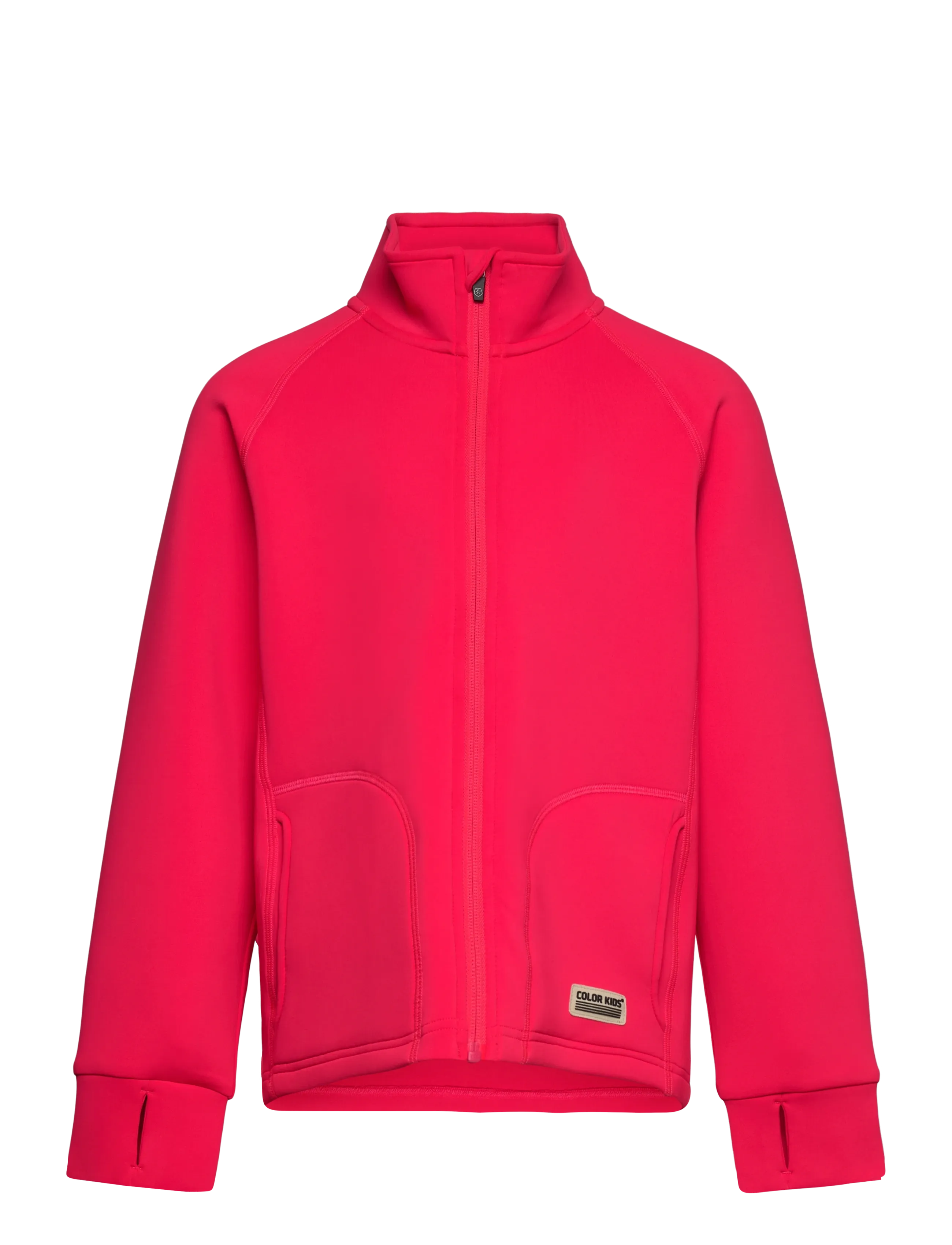 Color Kids Fleece Jacket Brushed Inside, 110, Oberbekleidung, Rosa - Jackets, Kinder