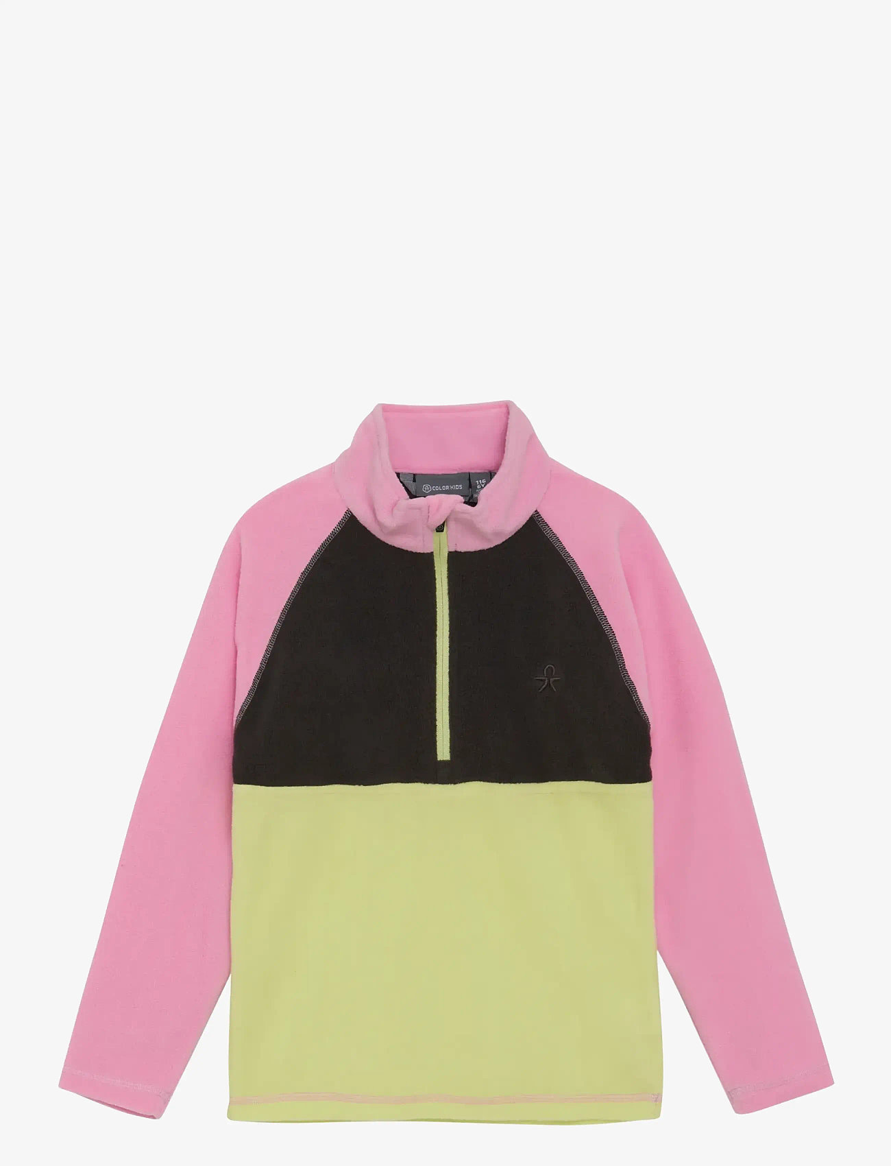 Color Kids - Fleece Pulli - Colorblock - insulated jackets - bonbon - 0