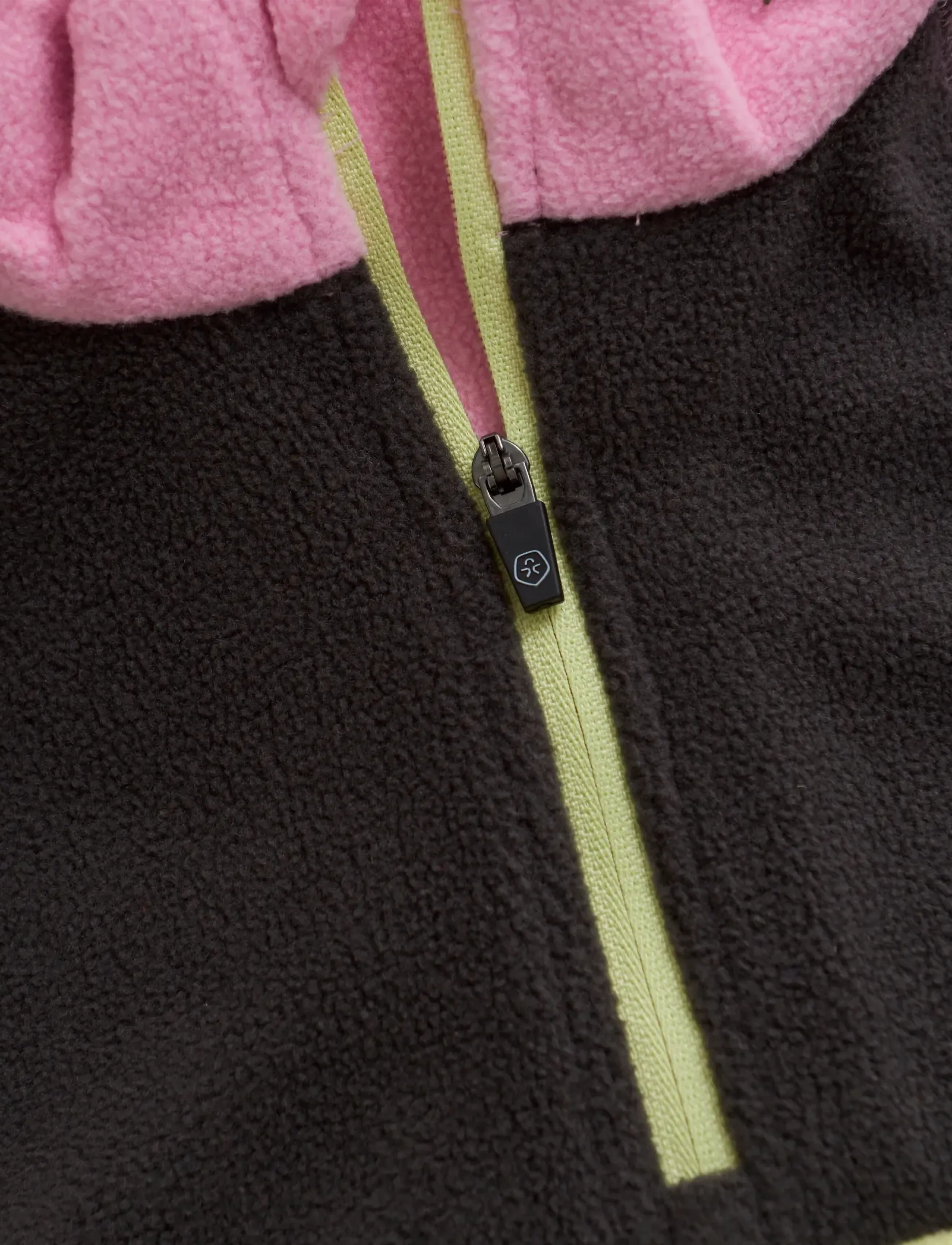 Color Kids - Fleece Pulli - Colorblock - fliis - bonbon - 2