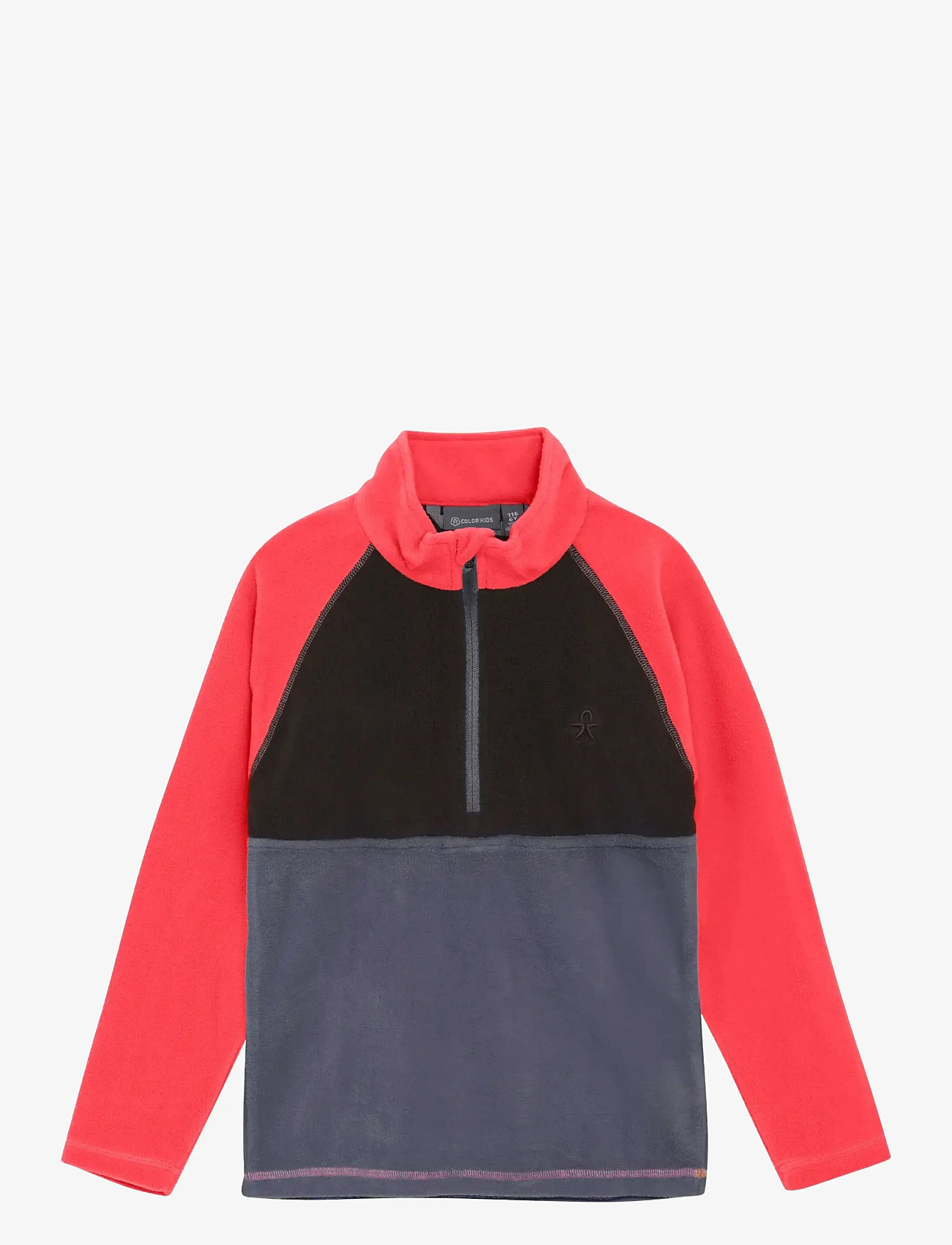 Color Kids - Fleece Pulli - Colorblock - isolierte jacken - diva pink - 0