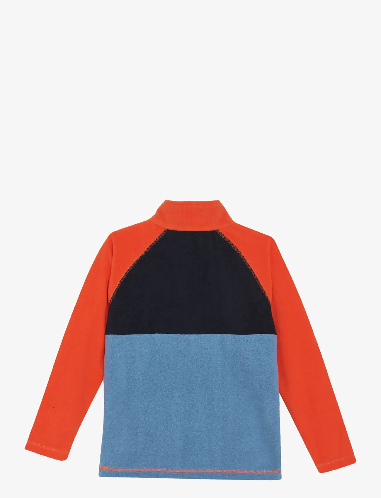 Color Kids - Fleece Pulli - Colorblock - vestes thermo-isolantes - tangerine tango - 1