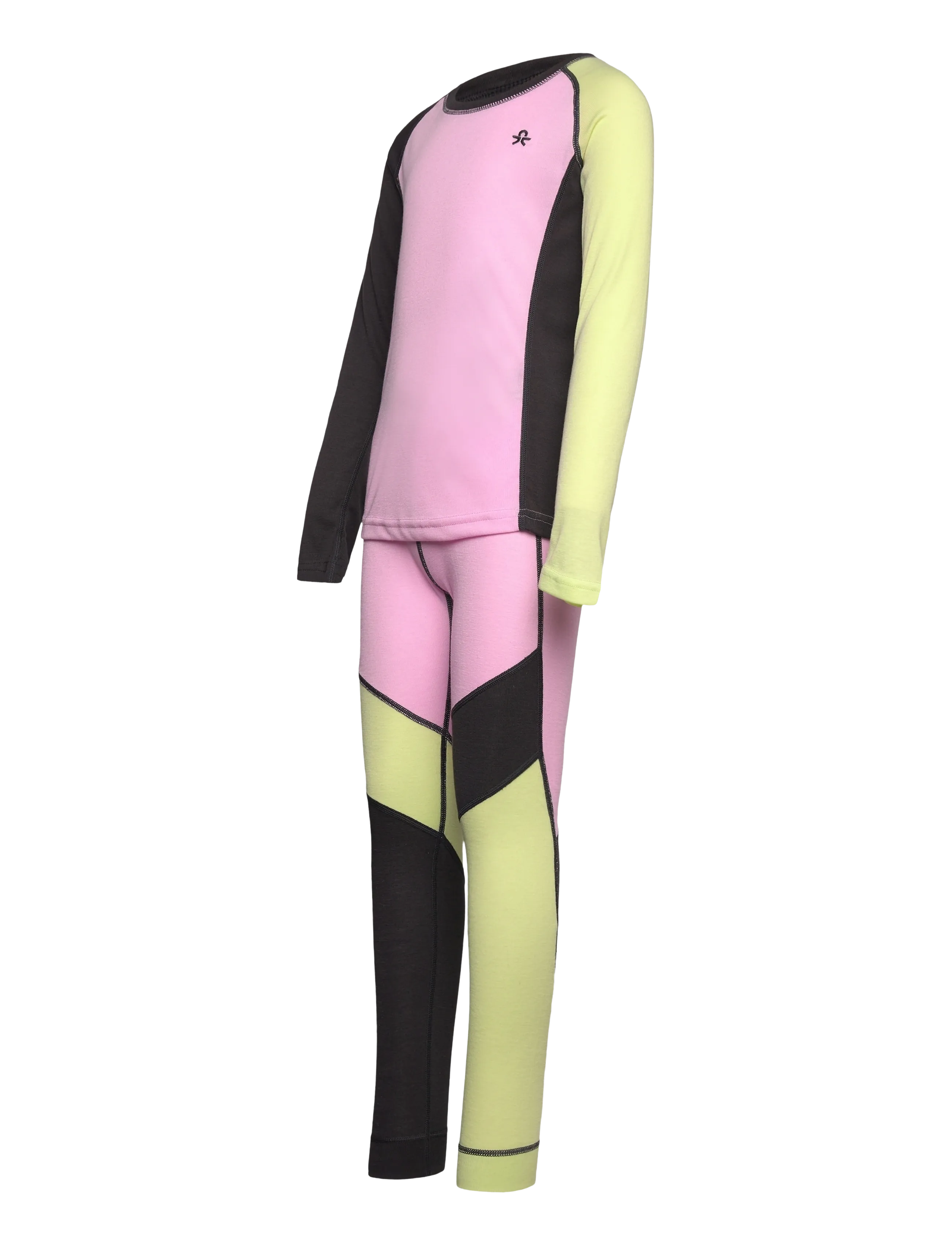 Color Kids - Ski Underwear - Colorblock - ensemble de sous-couche thermique - bonbon - 2