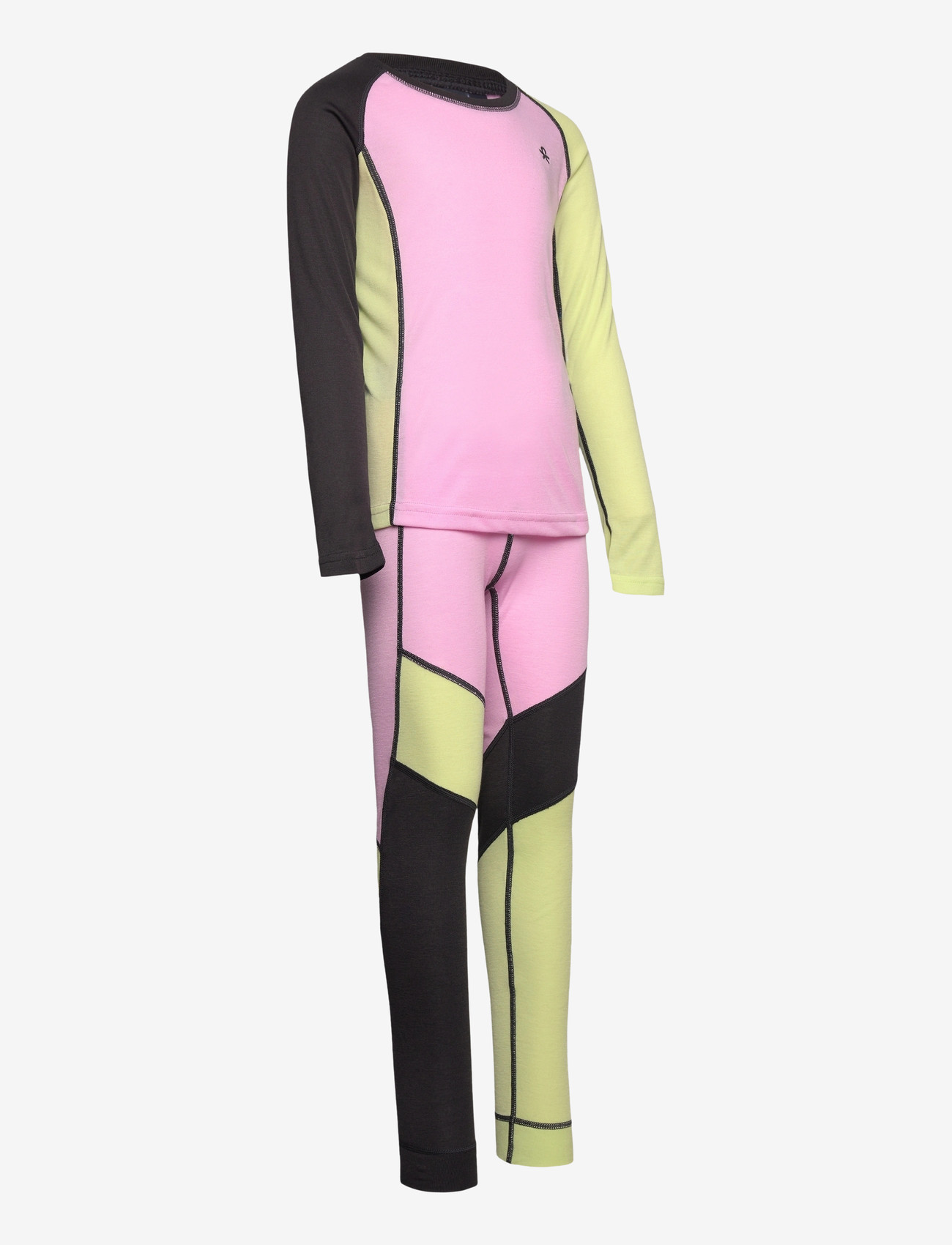 Color Kids - Ski Underwear - Colorblock - underställsset - bonbon - 3