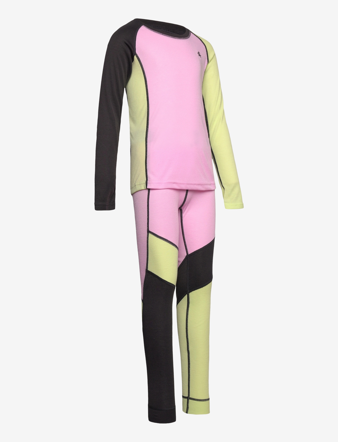 Color Kids - Ski Underwear - Colorblock - underställsset - bonbon - 4