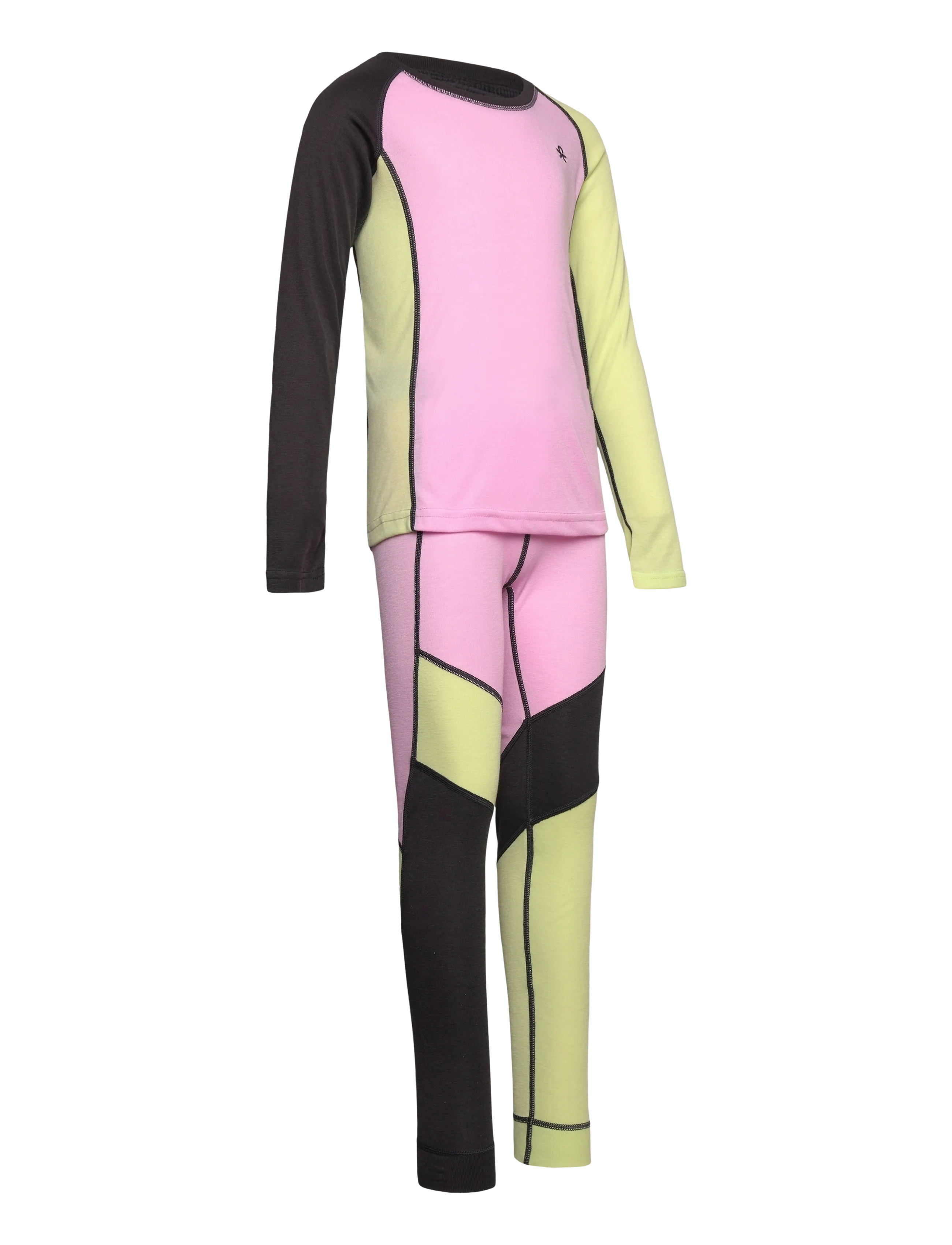 Color Kids - Ski Underwear - Colorblock - ensemble de sous-couche thermique - bonbon - 4