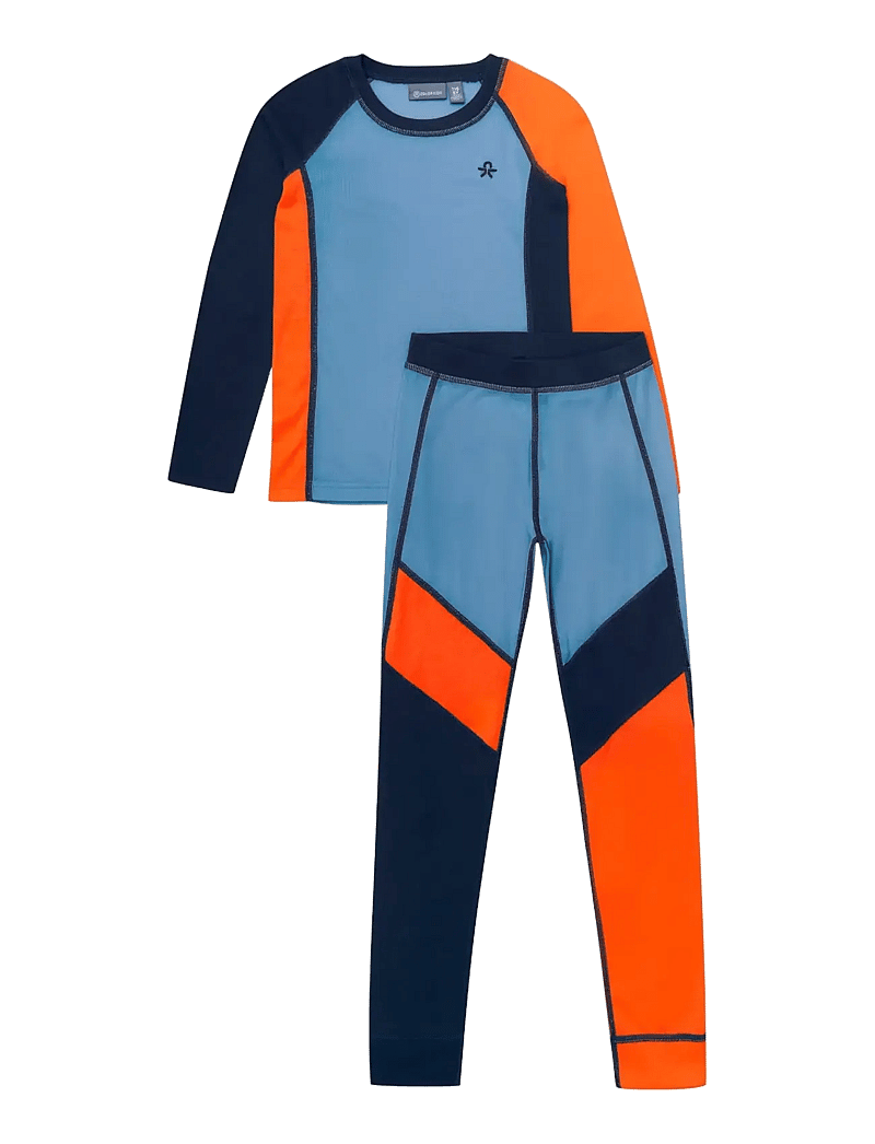 Color Kids - Ski Underwear - Colorblock - termosæt - coronet blue - 0