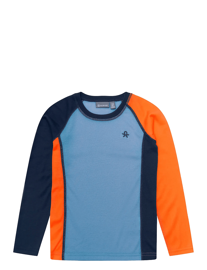 Color Kids - Ski Underwear - Colorblock - termosæt - coronet blue - 2