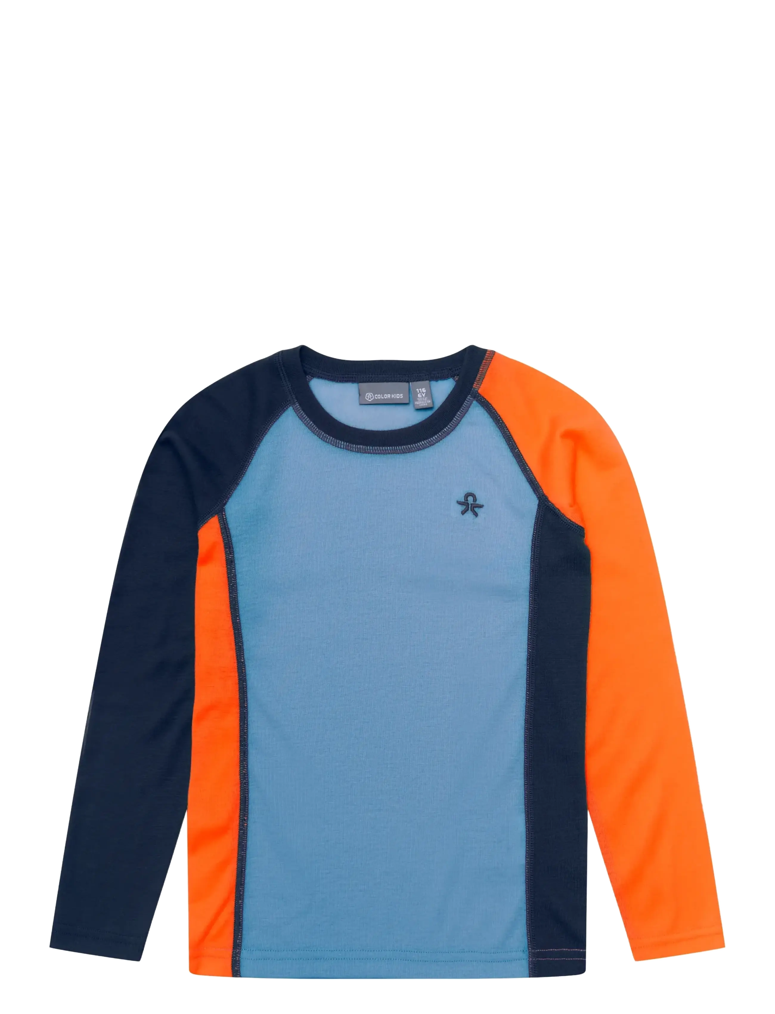 Color Kids - Ski Underwear - Colorblock - termosæt - coronet blue - 2