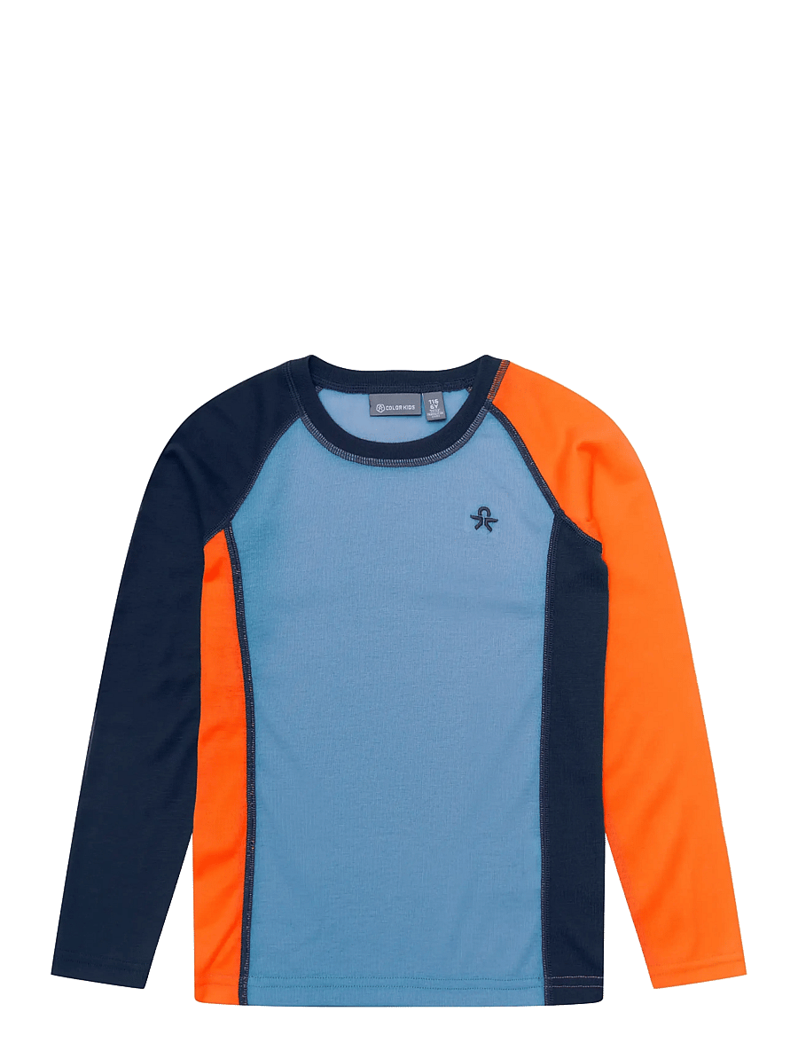 Color Kids - Ski Underwear - Colorblock - termosæt - coronet blue - 2