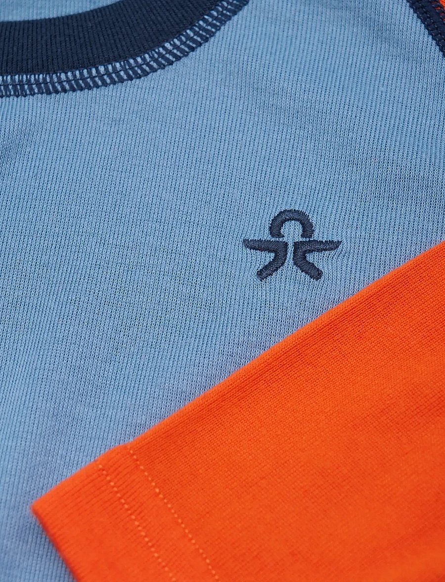 Color Kids - Ski Underwear - Colorblock - termosæt - coronet blue - 4