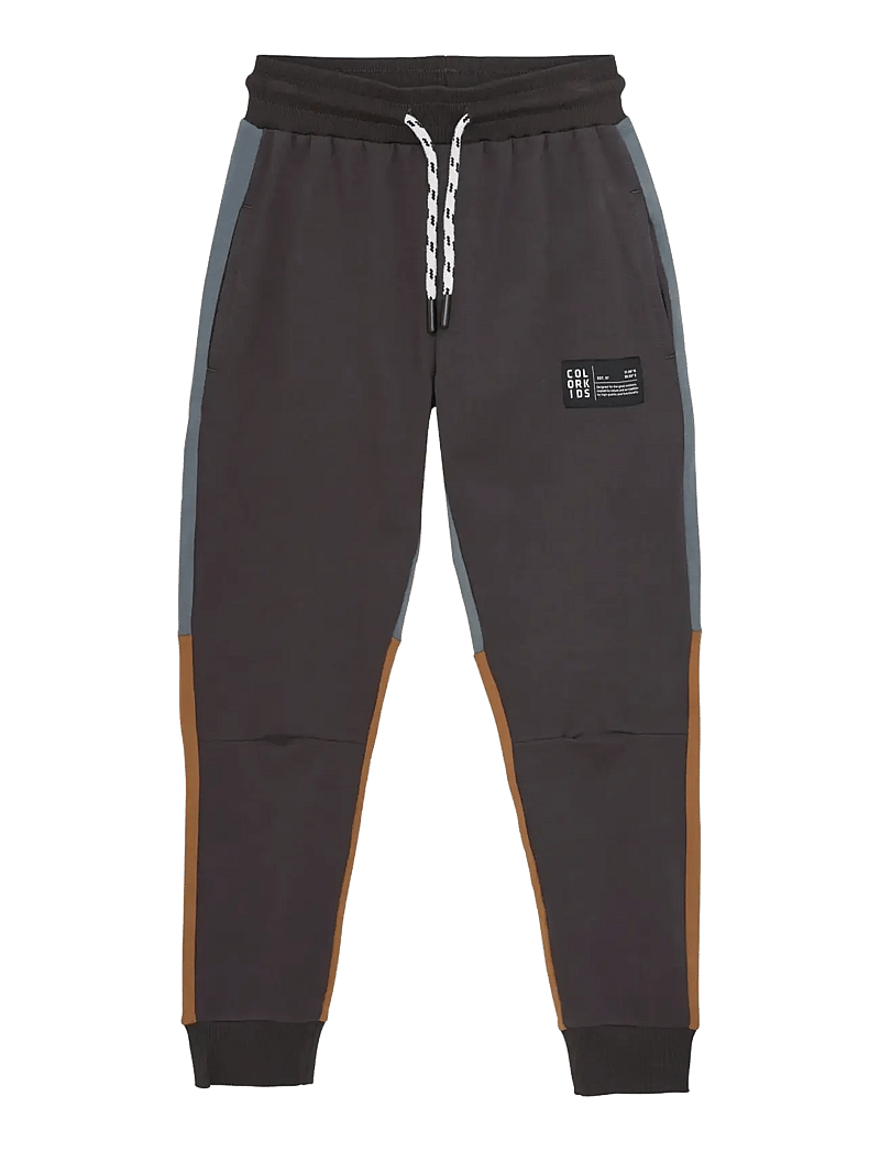 Color Kids - Sweat Pants - Colorblock - dressipüksid - phantom - 0