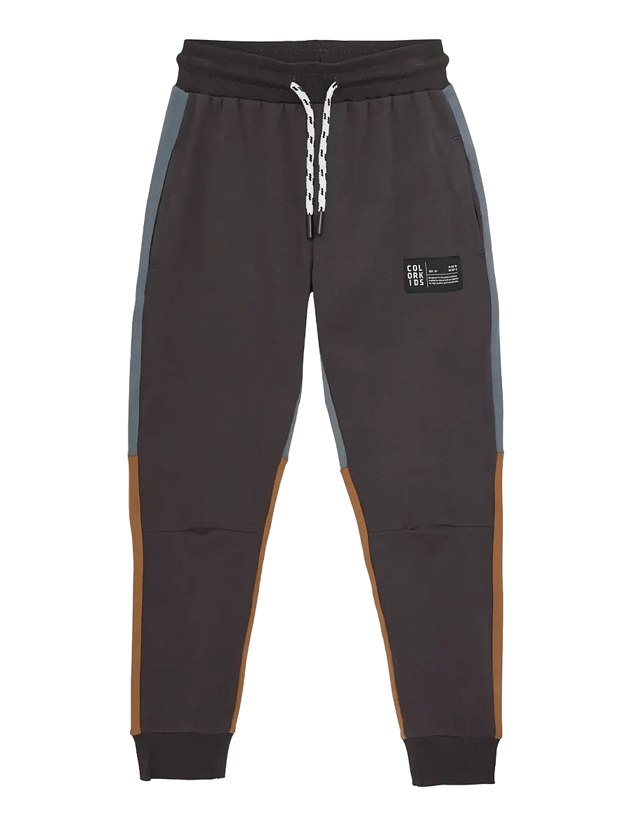 Color Kids - Sweat Pants - Colorblock - dressipüksid - phantom - 0