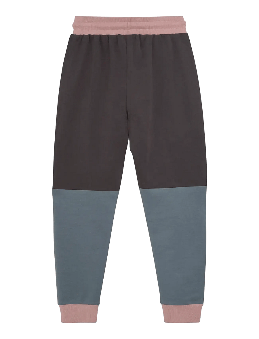 Color Kids - Sweat Pants - Colorblock - sweatpants - woodrose - 1