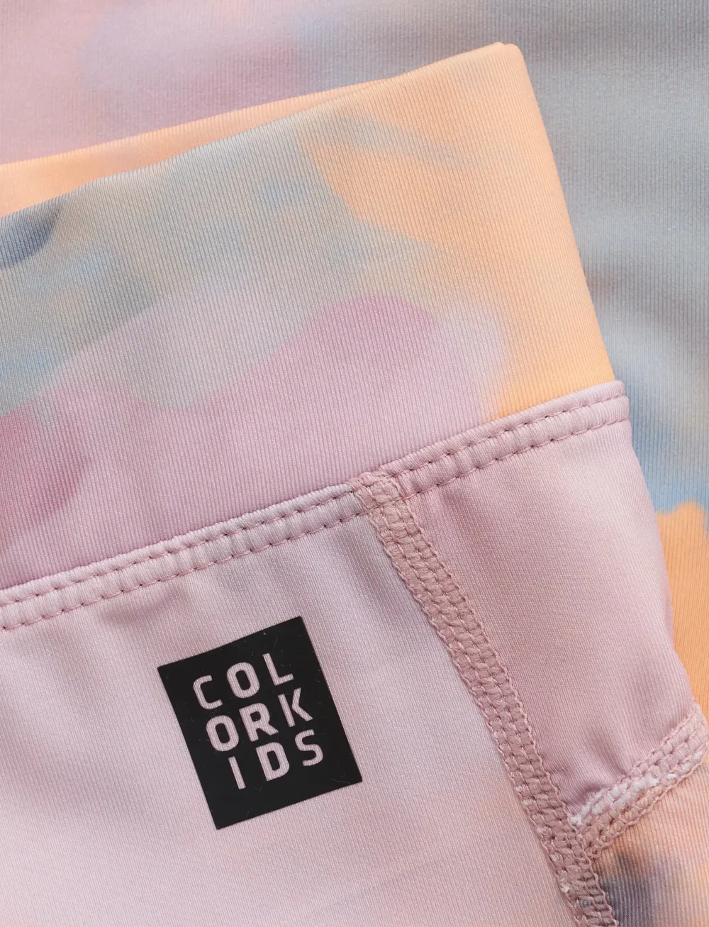 Color Kids - Sport Tights - AOP - loop- en trainingslegging - woodrose - 2