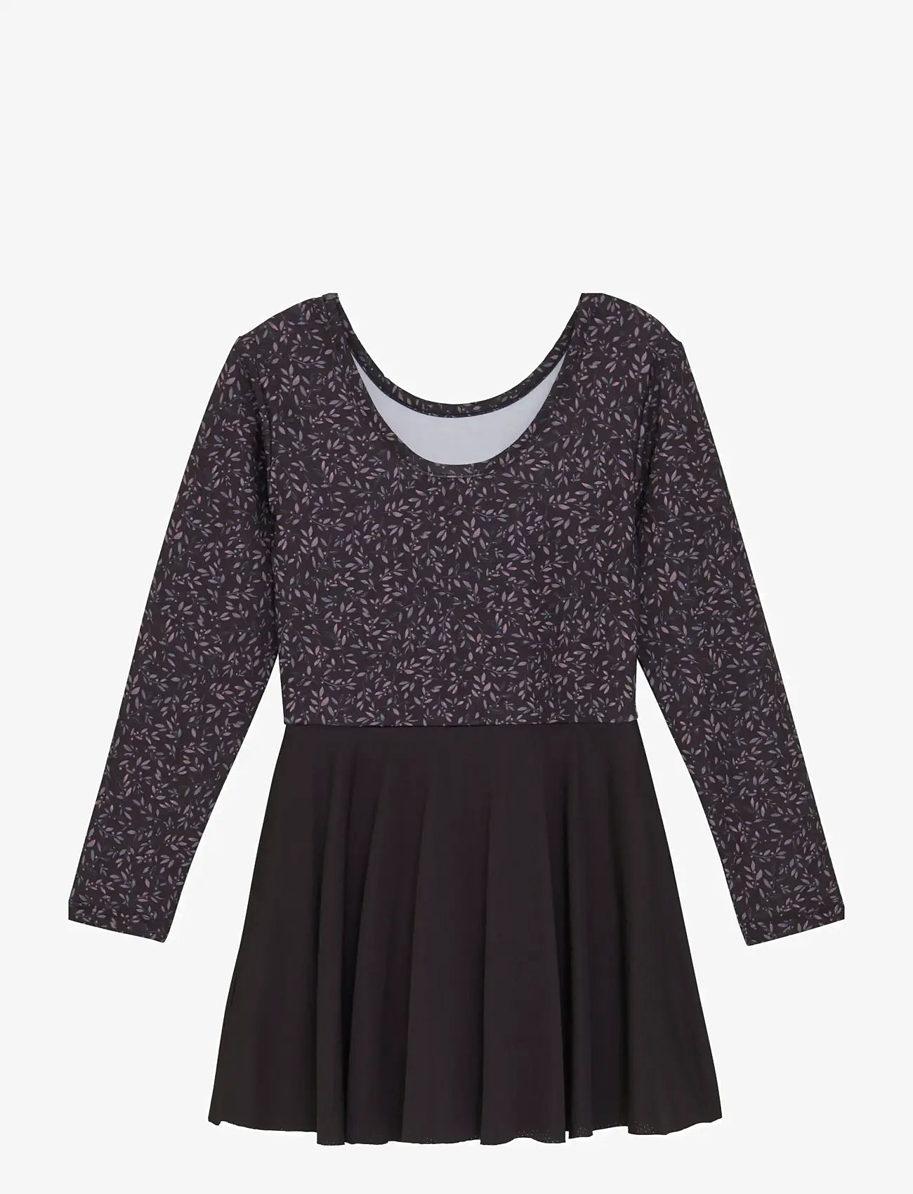 Color Kids - Gymsuit W. Skirt, AOP - sporttoppar - phantom - 1