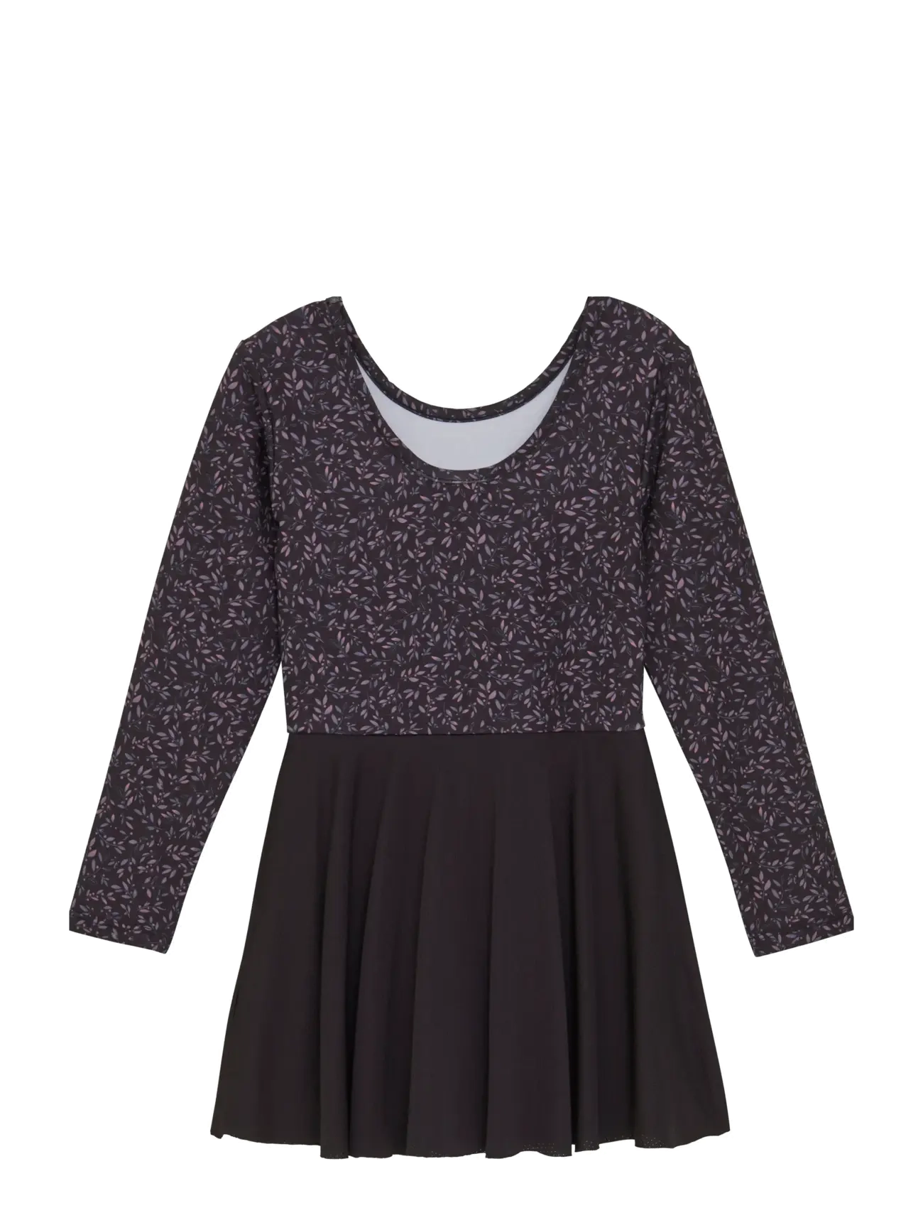Color Kids - Gymsuit W. Skirt, AOP - sportstoppe - phantom - 1