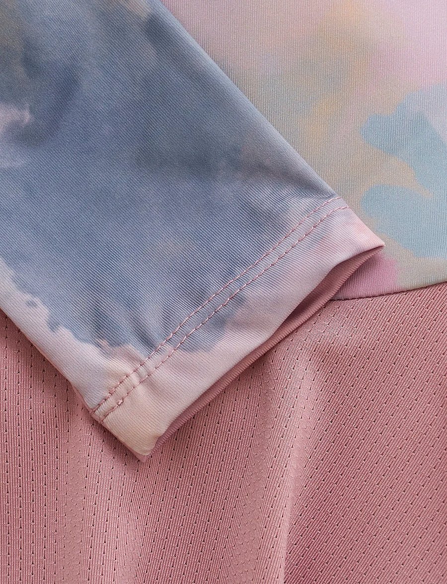 Color Kids - Gymsuit W. Skirt, AOP - spordisärgid - woodrose - 2