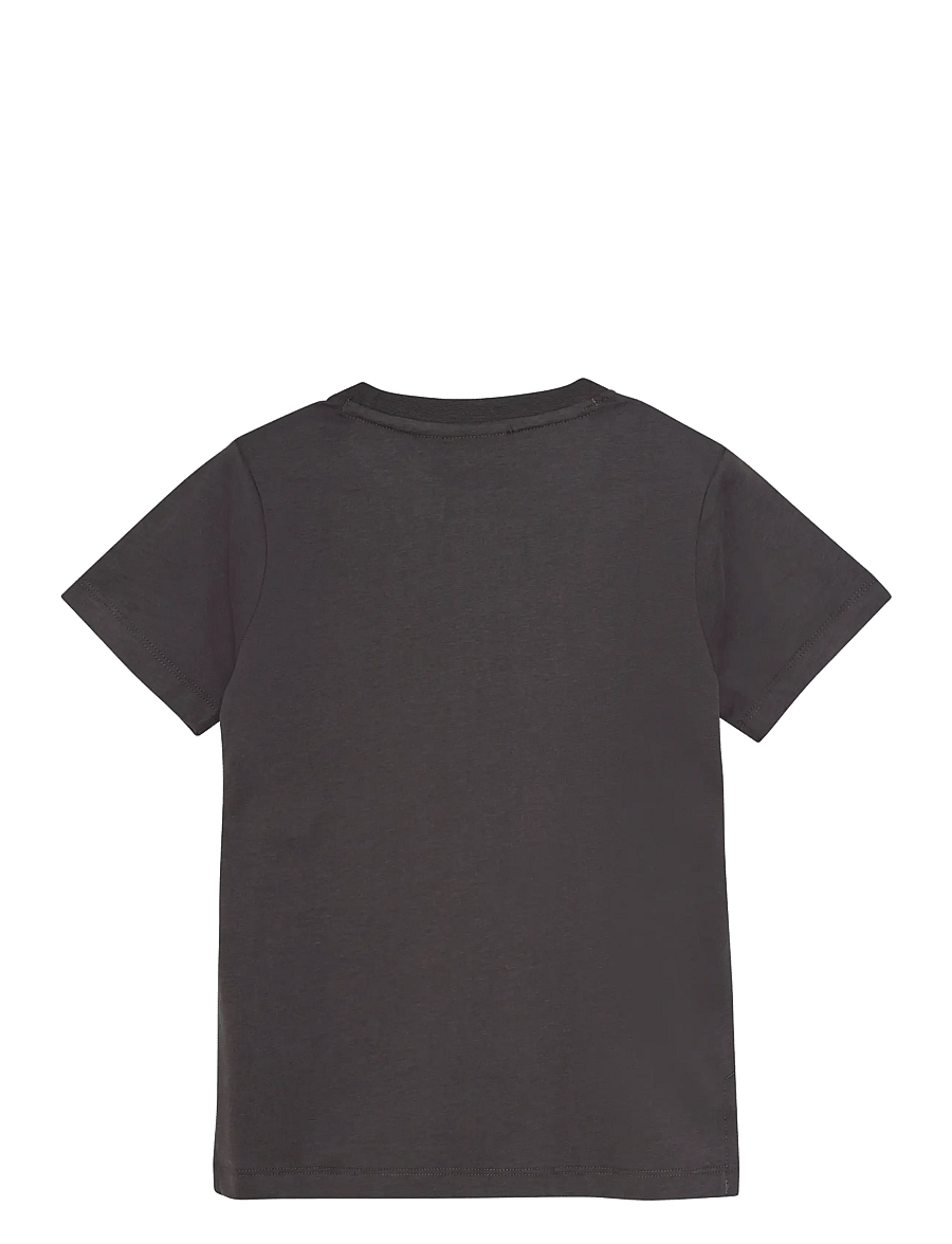 Color Kids - T-shirt W. Print S/S - lyhythihaiset t-paidat - phantom - 1
