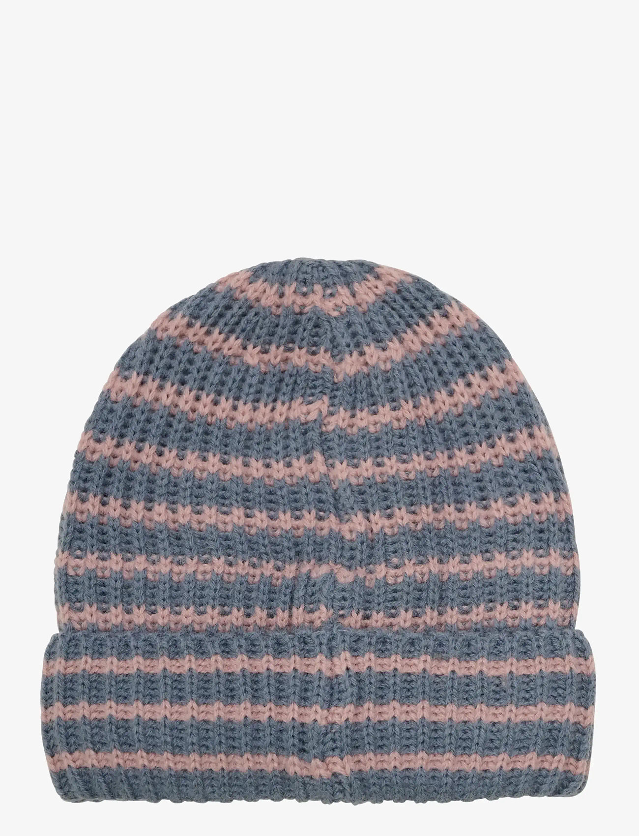 Color Kids - Beanie W. Wool & Pattern - woodrose - 1