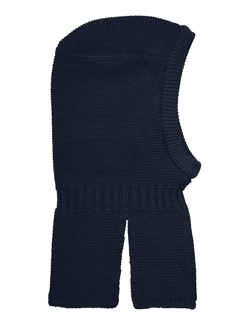 Color Kids - Balaclava W. Wool & Windstop - mütsid ja nokamütsid - total eclipse - 0