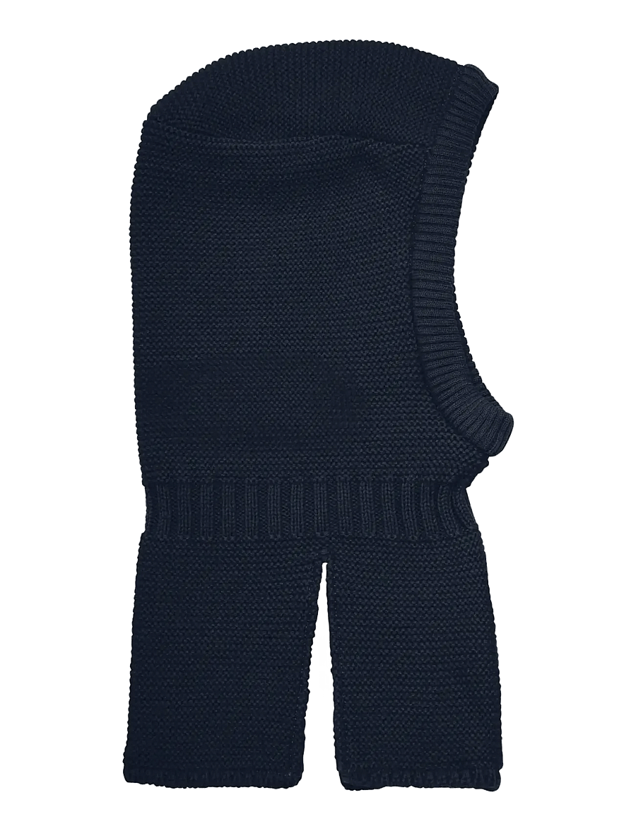 Color Kids - Balaclava W. Wool & Windstop - huer & kasketter - total eclipse - 0