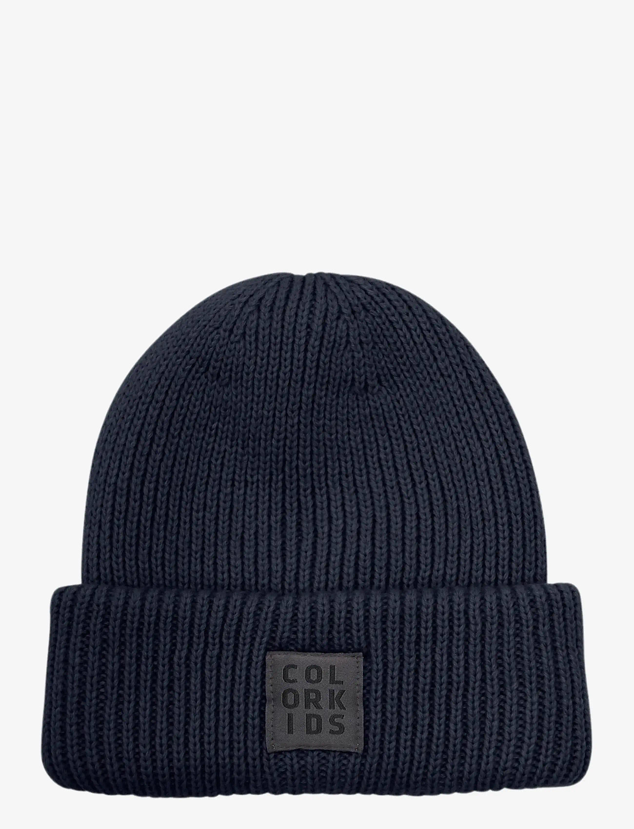 Color Kids - Beanie W. Wool - beanies - total eclipse - 0
