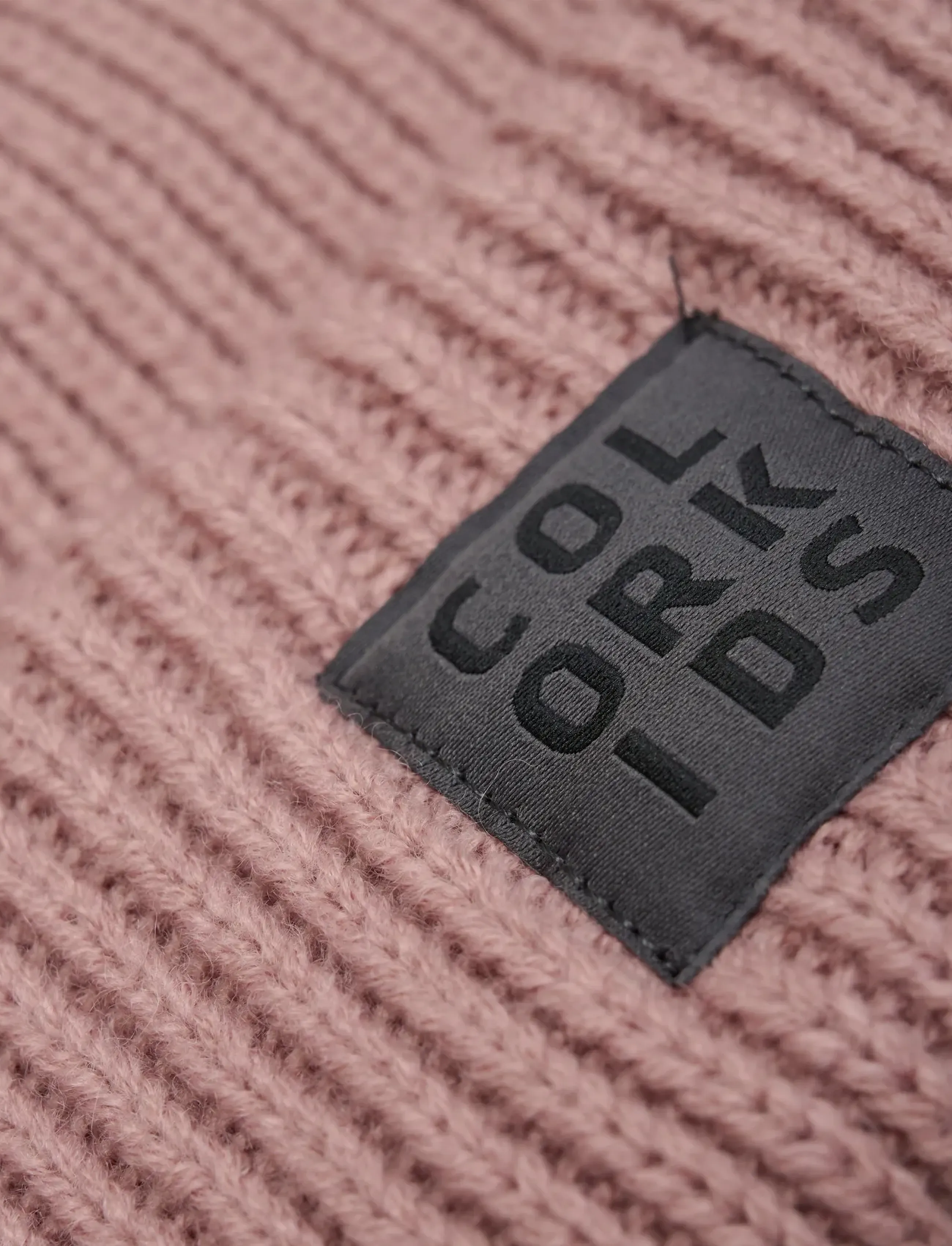Color Kids - Beanie W. Wool - accessories - woodrose - 2