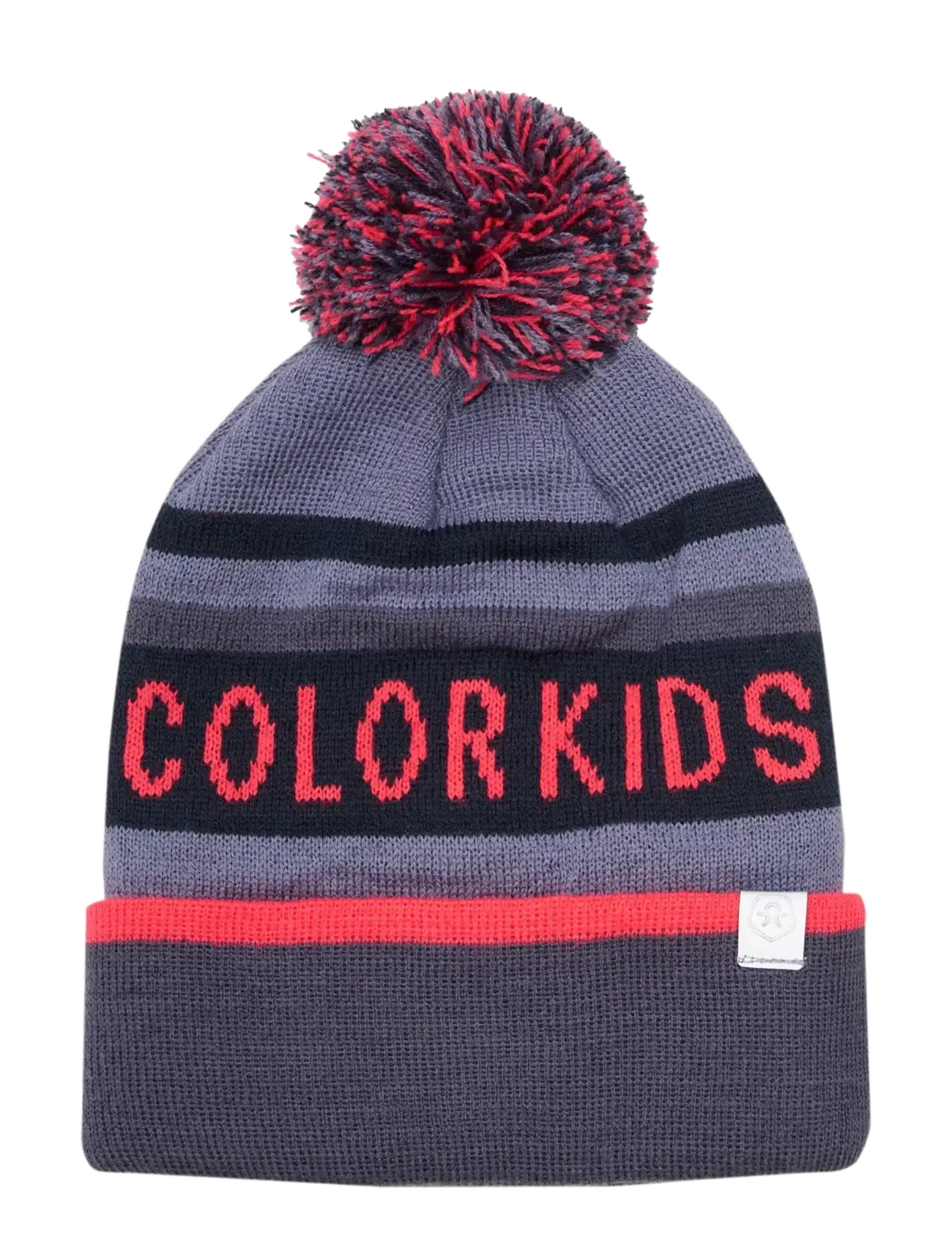 Color Kids Hat Logo Ck, 3-6Y, Hats, Mehrfarbig/gemustert - Beanie, Kinder