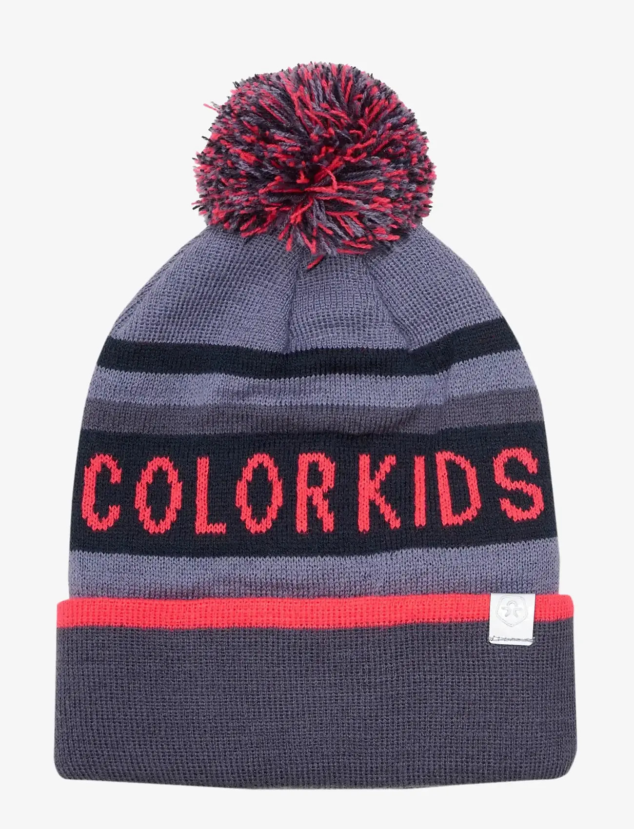 Color Kids - Hat - Logo CK - beanies - graystone - 0