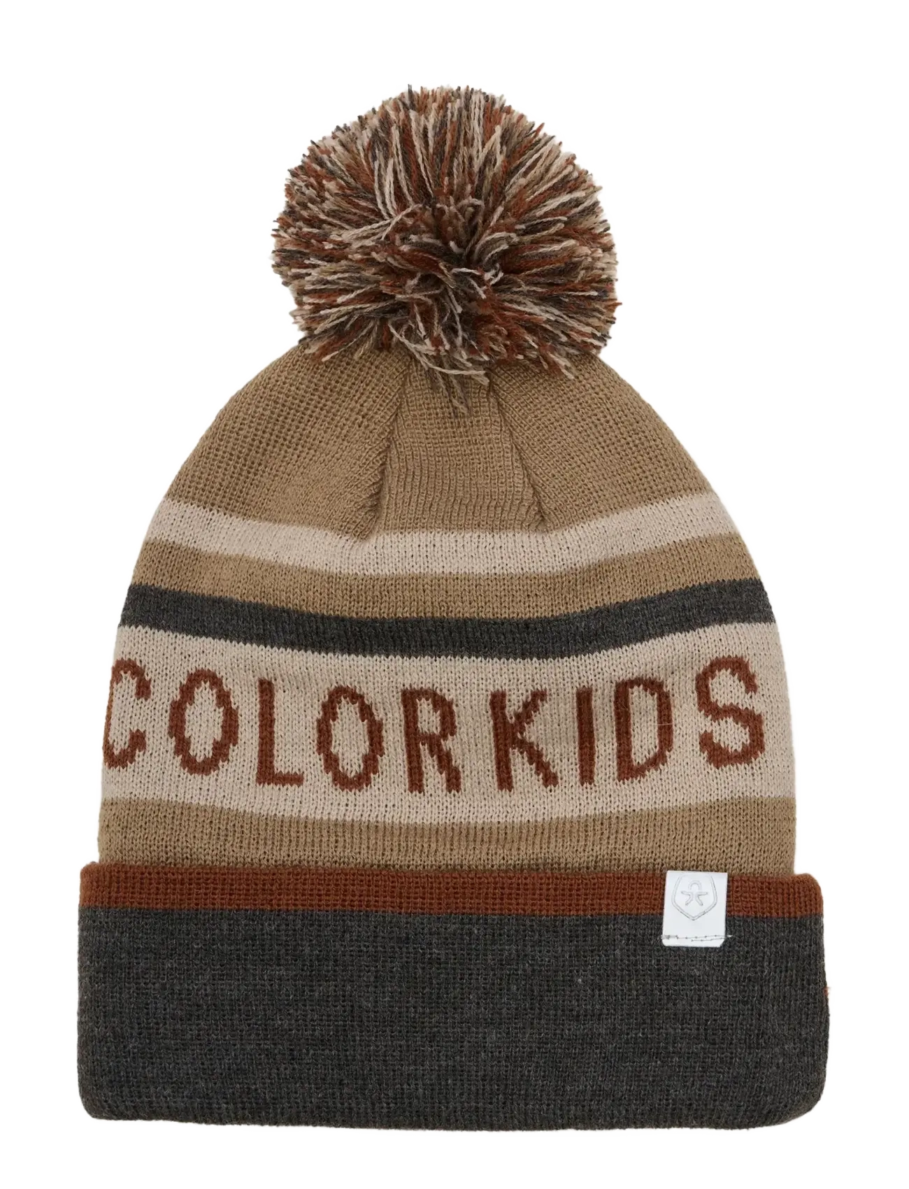 Color Kids Hat - Logo CK - Mütsid - PHANTOM / brown