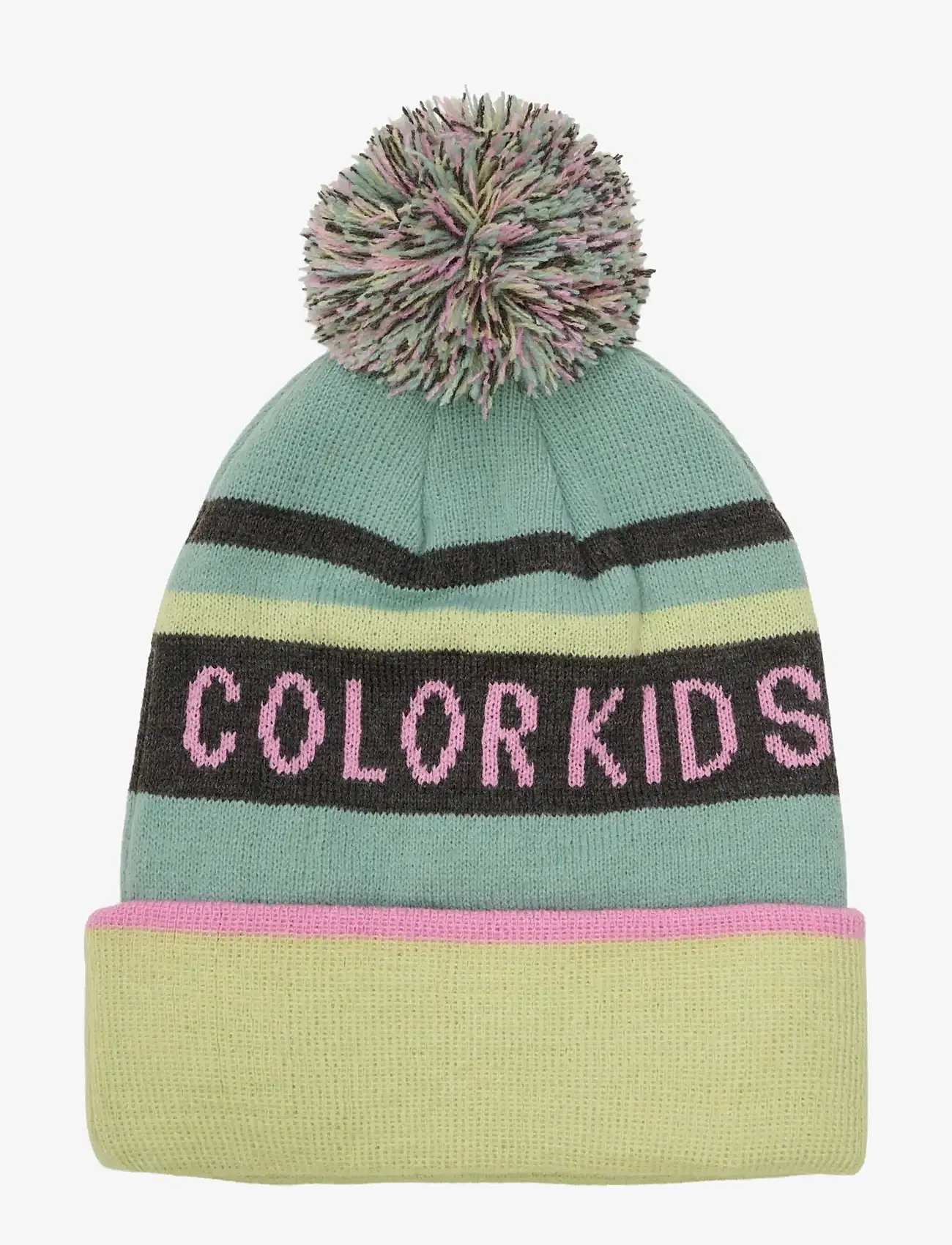 Color Kids - Hat - Logo CK - beanies - shadow lime - 1