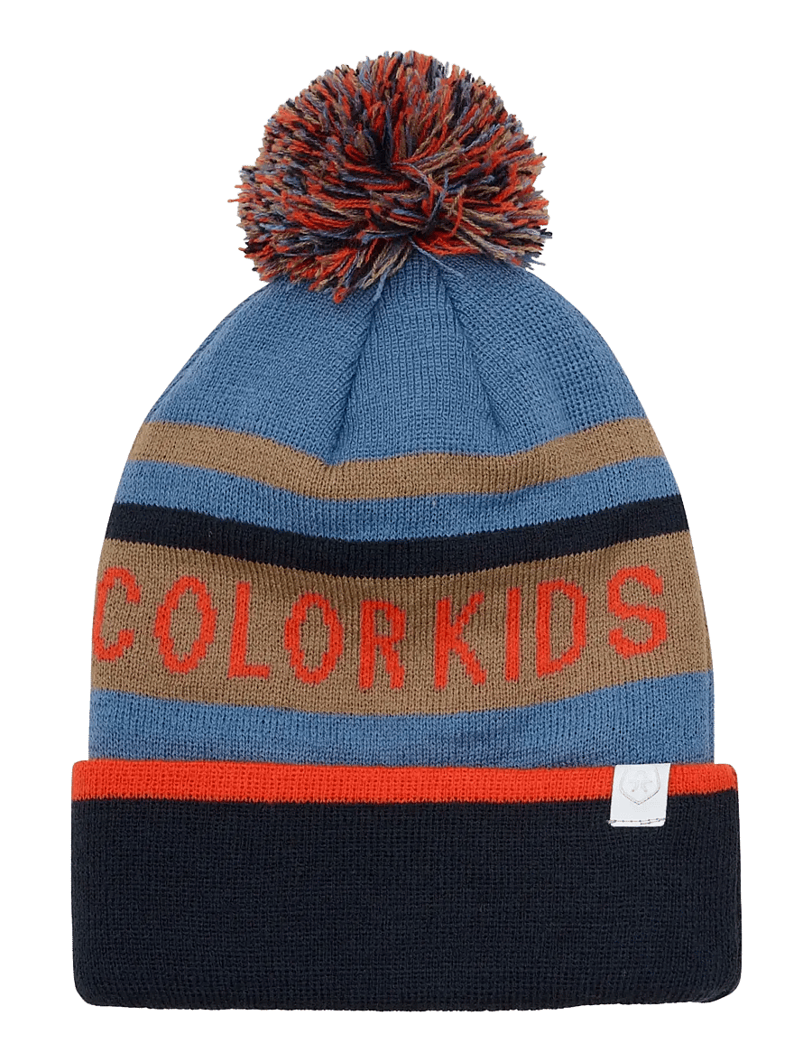 Color Kids - Hat - Logo CK - beanies - total eclipse - 0
