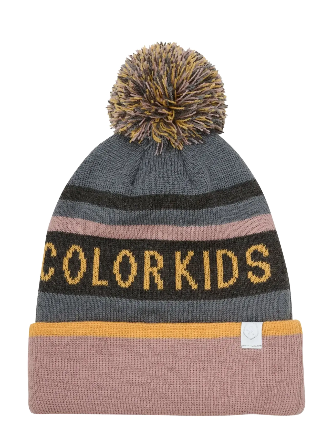 Color Kids Hat - Logo CK - Mützen - WOODROSE / grey