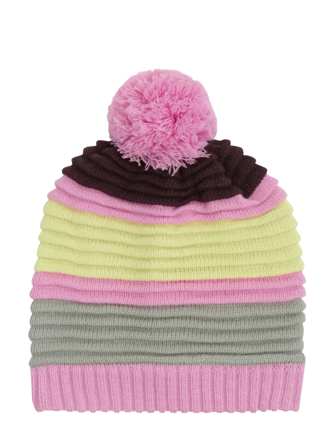 Color Kids Hat - Colorblock - Accessoarer - BONBON / multi