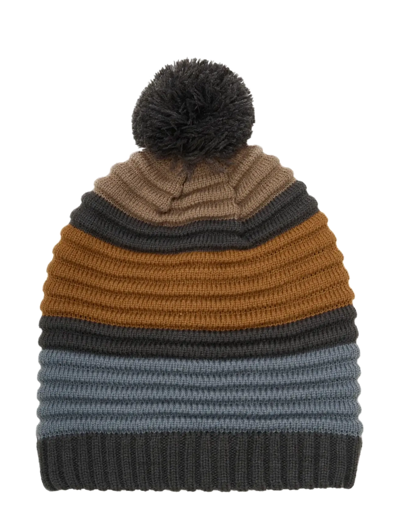 Color Kids Hat - Colorblock - Accessories - PHANTOM / brown