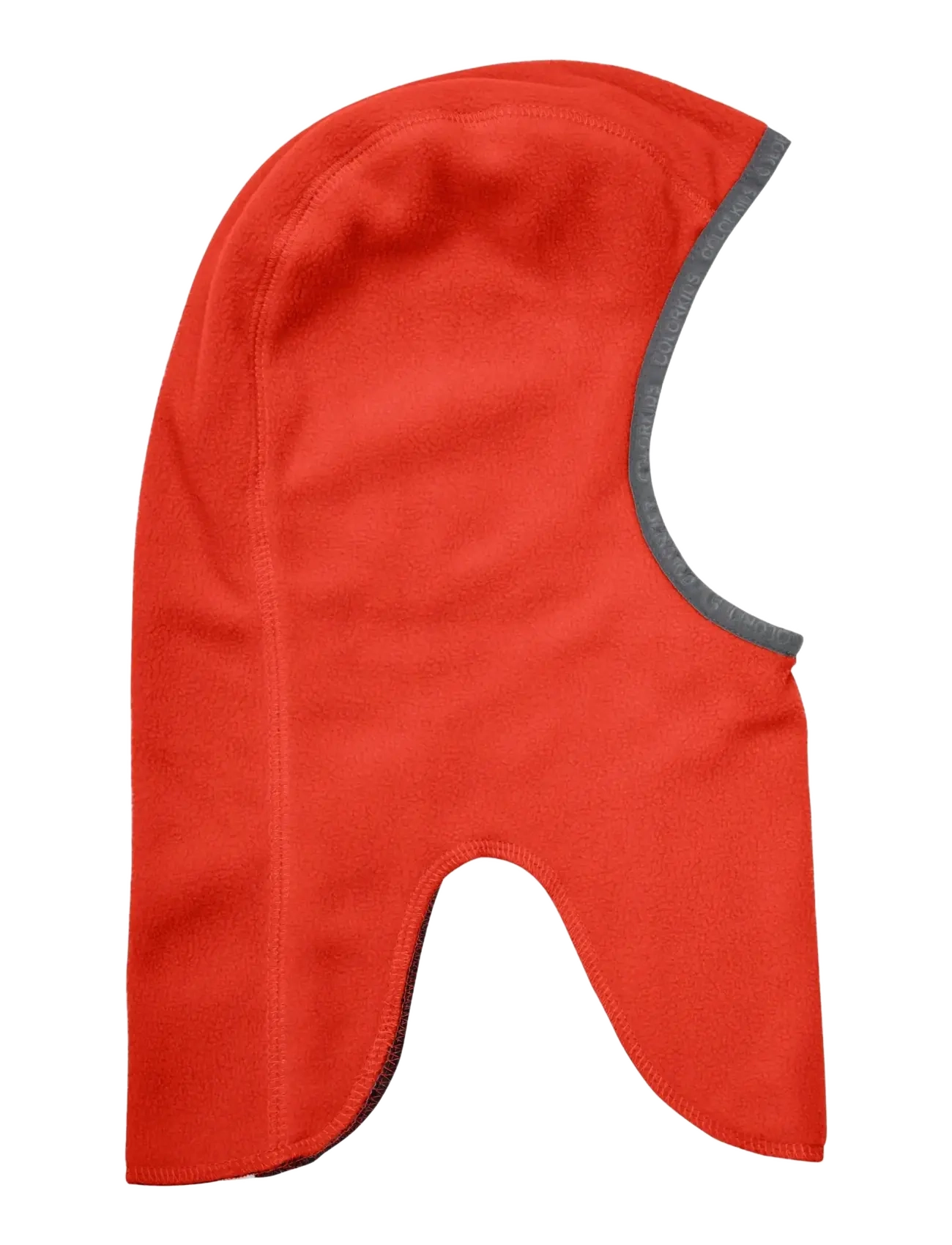 Color Kids Balaclava - Fleece W. Windstop - Accessoarer - TANGERINE TANGO / red