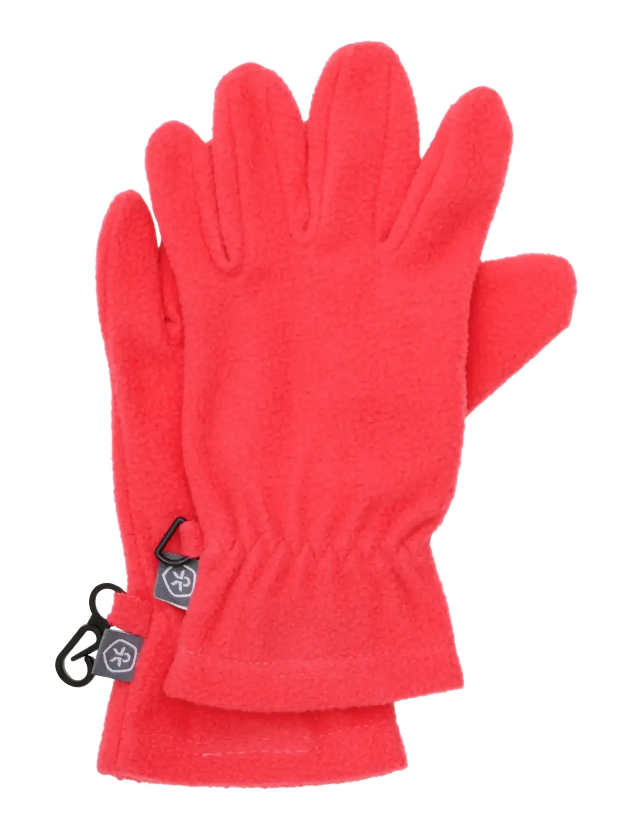 Color Kids - Gloves Fleece - 2 Pcs. Set. - diva pink - 1