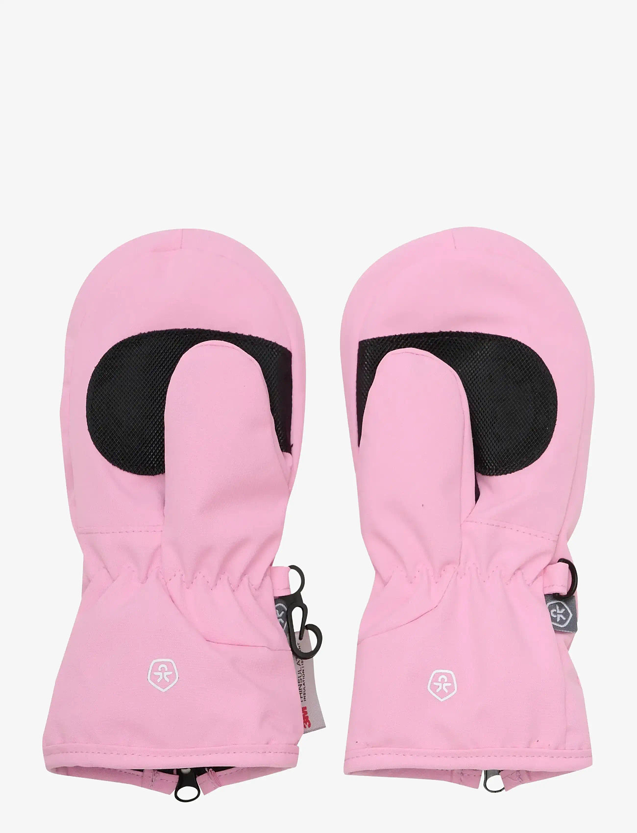 Color Kids - Mittens W. Zipper - gloves - bonbon - 1