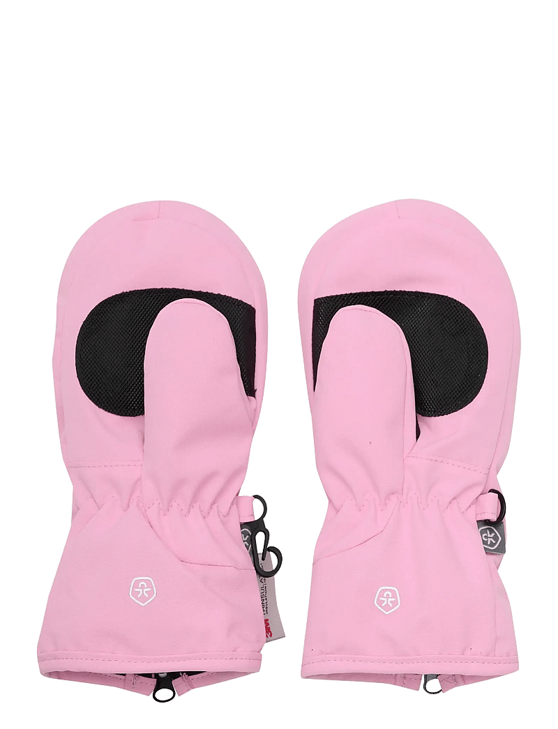 Color Kids - Mittens W. Zipper - gloves - bonbon - 1
