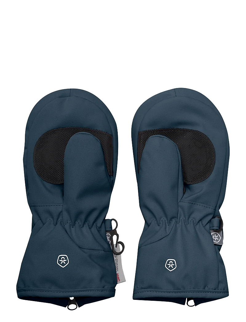 Color Kids - Mittens W. Zipper - handschuhe - stormy weather - 1