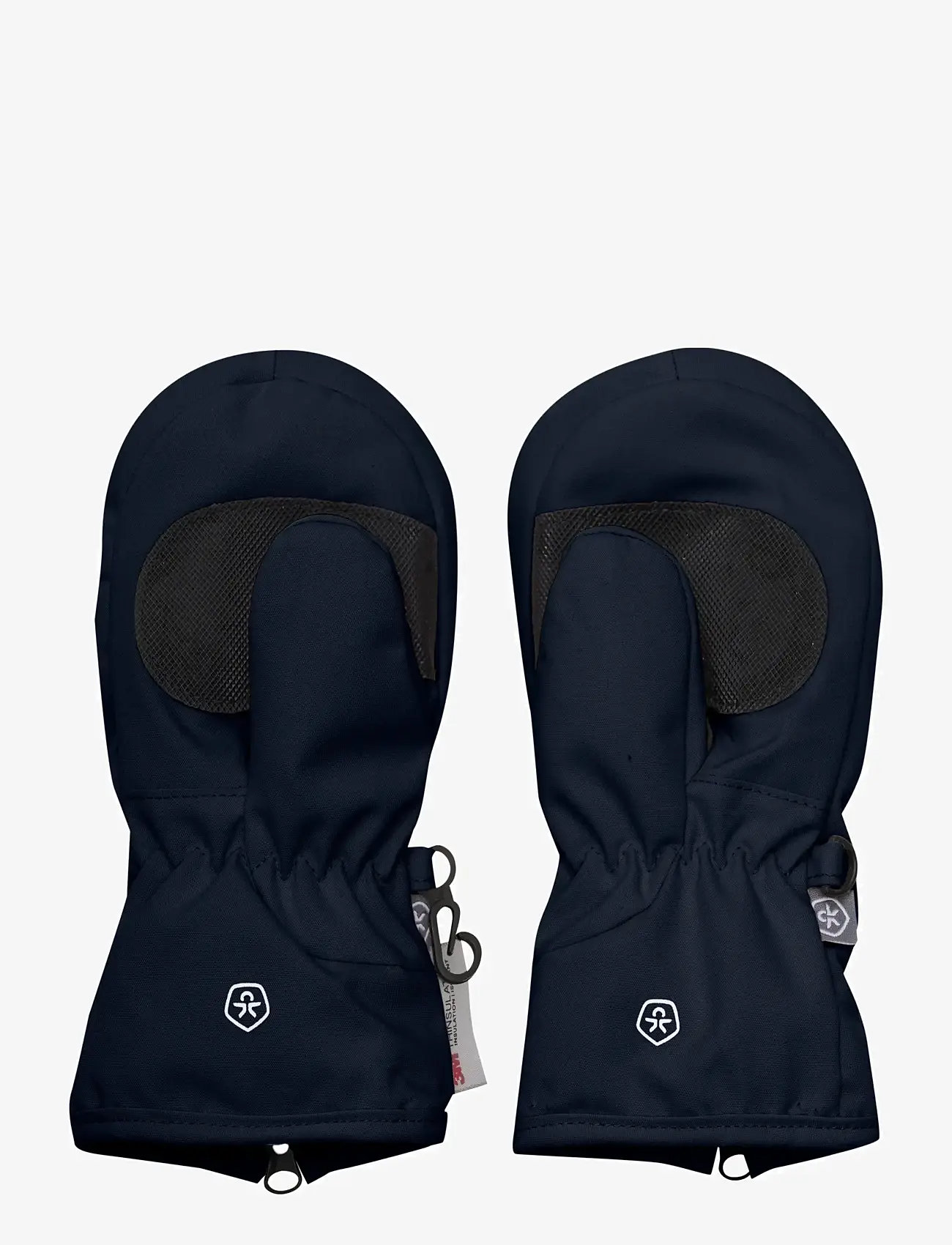 Color Kids - Mittens W. Zipper - kindad - total eclipse - 1